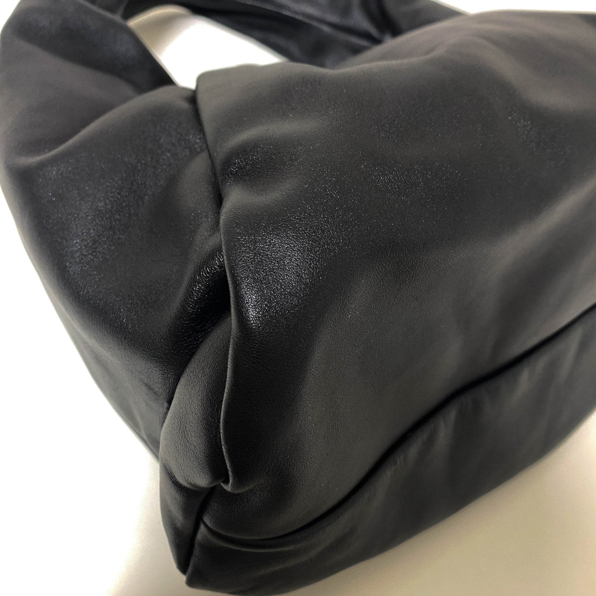 BOTTEGA VENETA Hobo Shoulder Bag Leather Black, in , Sold by HIVE PRELOVED - Shoulder Bags, ,