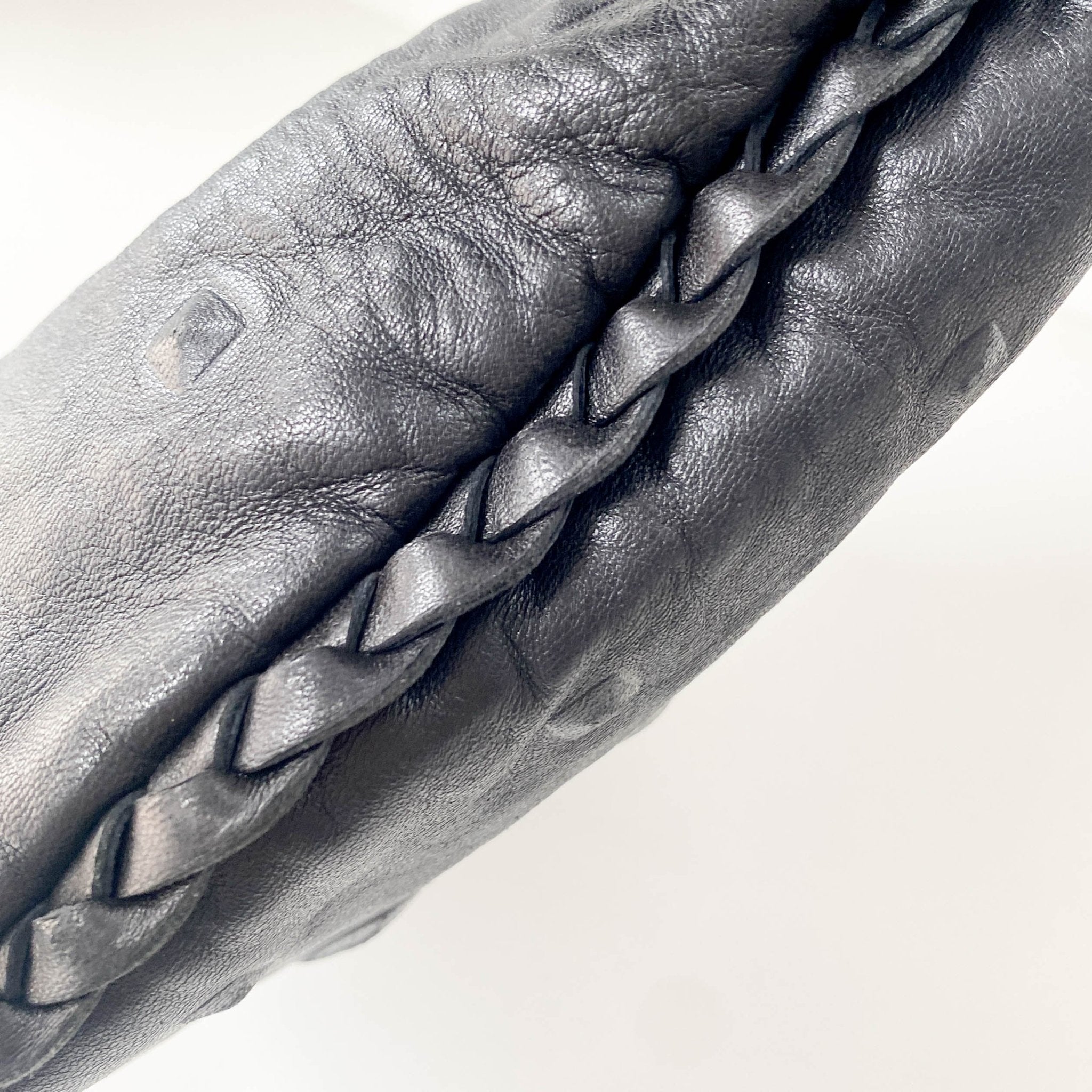 BOTTEGA VENETA Hobo Studded Leather Shoulder Bag, in , Sold by HIVE PRELOVED - Shoulder Bags, ,