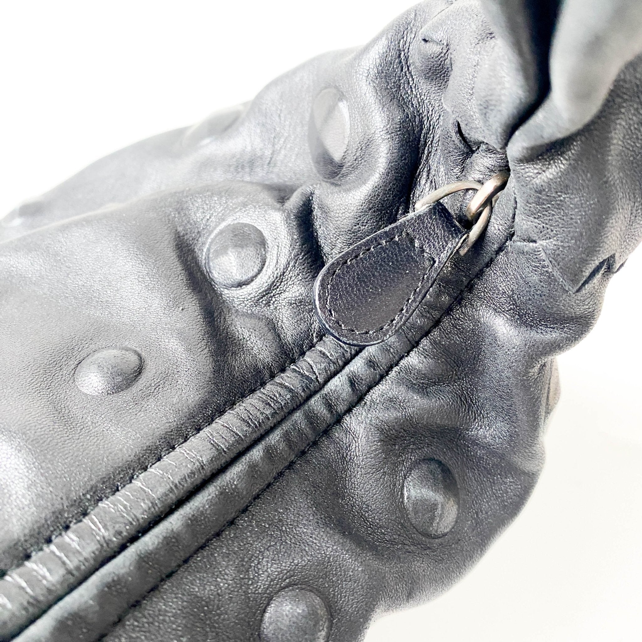 BOTTEGA VENETA Hobo Studded Leather Shoulder Bag, in , Sold by HIVE PRELOVED - Shoulder Bags, ,