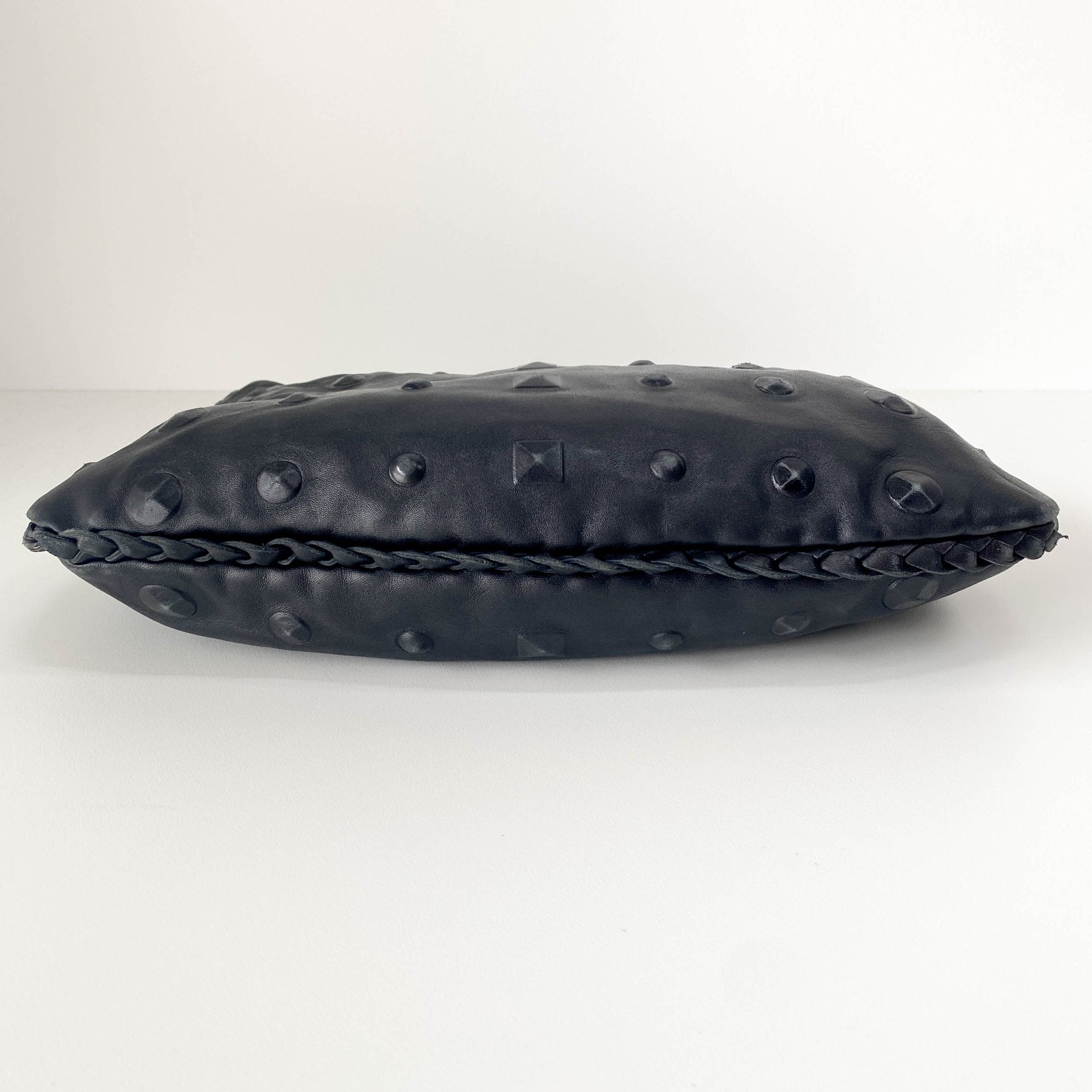 BOTTEGA VENETA Hobo Studded Leather Shoulder Bag, in , Sold by HIVE PRELOVED - Shoulder Bags, ,