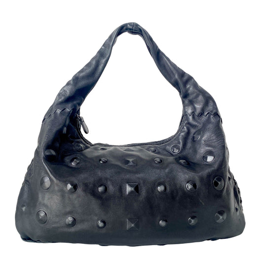 BOTTEGA VENETA Hobo Studded Leather Shoulder Bag, in , Sold by HIVE PRELOVED - Shoulder Bags, ,