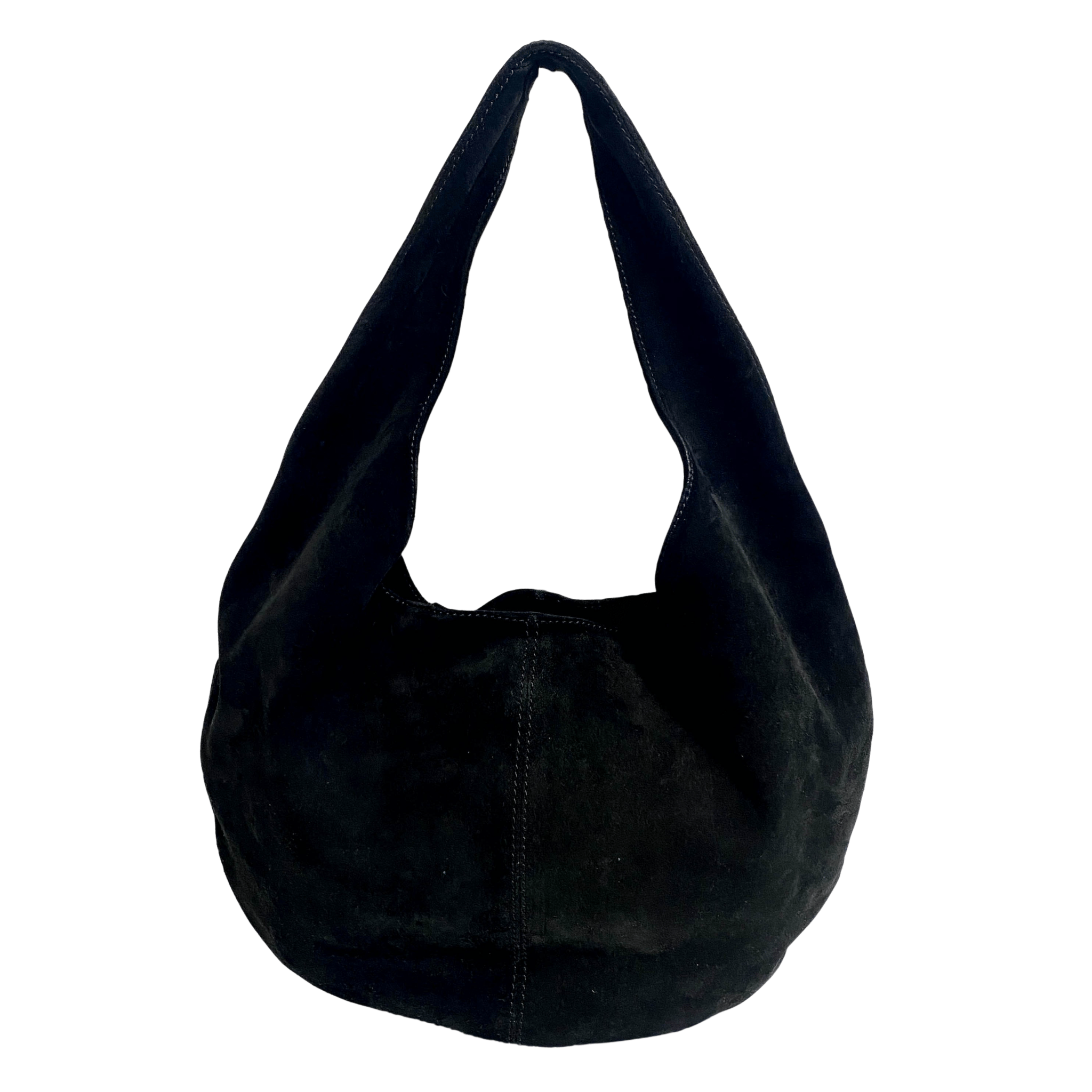 BOTTEGA VENETA Hobo Suede Black Shoulder Bag, in , Sold by HIVE PRELOVED - Shoulder Bags, ,