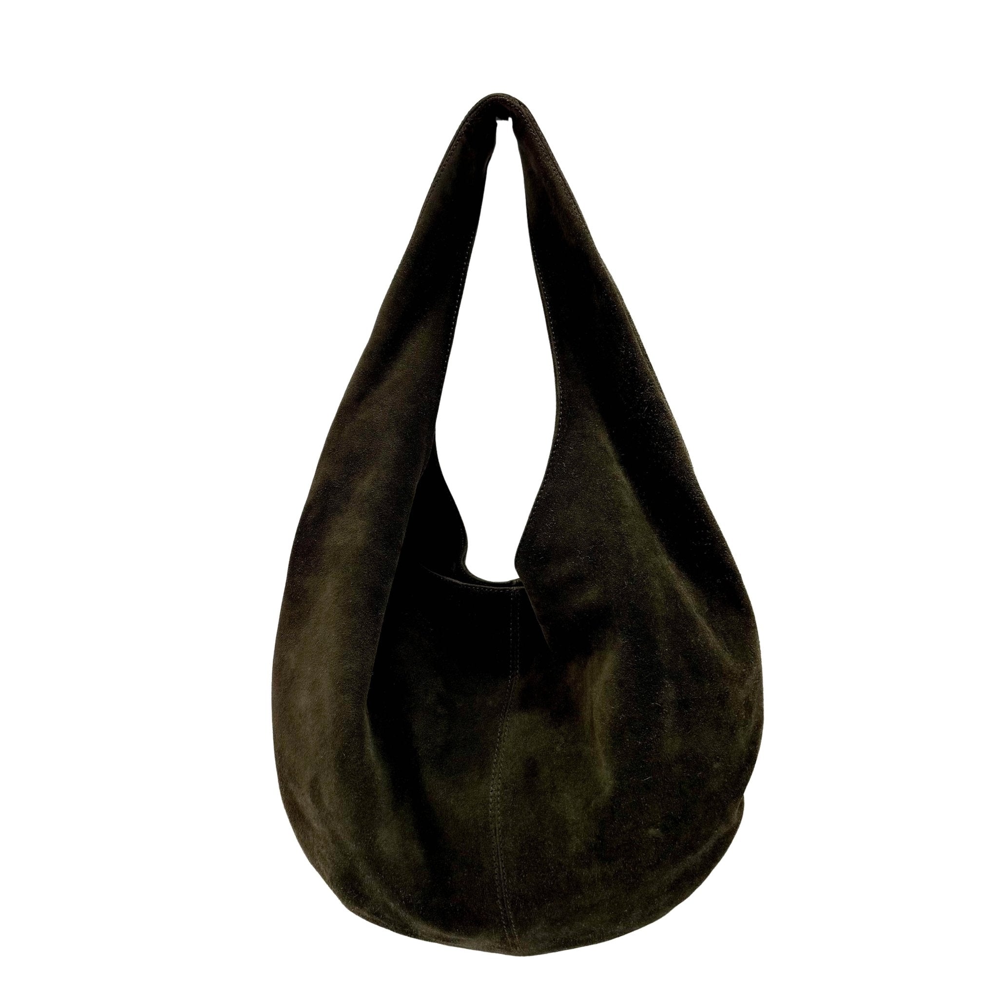 BOTTEGA VENETA Hobo Suede Green Shoulder Bag, in , Sold by HIVE PRELOVED - Shoulder Bags, ,