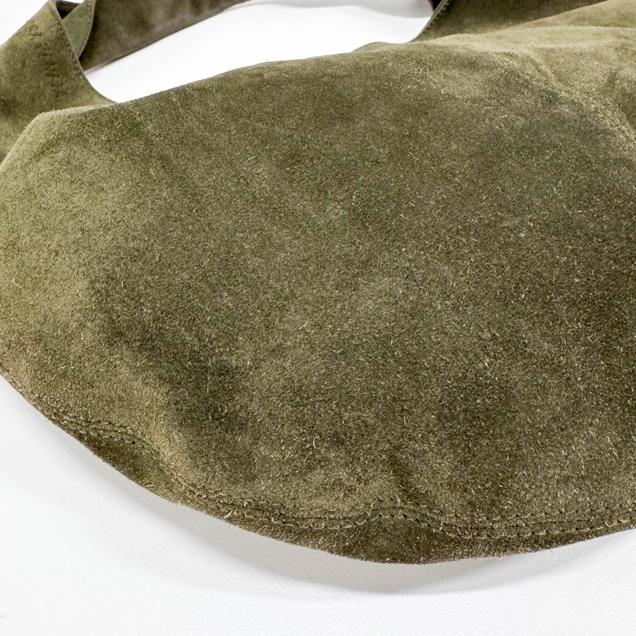 BOTTEGA VENETA Hobo Suede Green Shoulder Bag, in , Sold by HIVE PRELOVED - Shoulder Bags, ,
