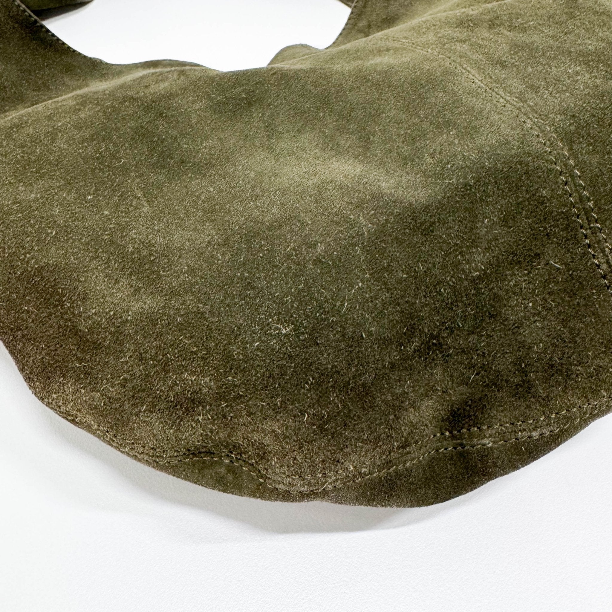 BOTTEGA VENETA Hobo Suede Green Shoulder Bag, in , Sold by HIVE PRELOVED - Shoulder Bags, ,