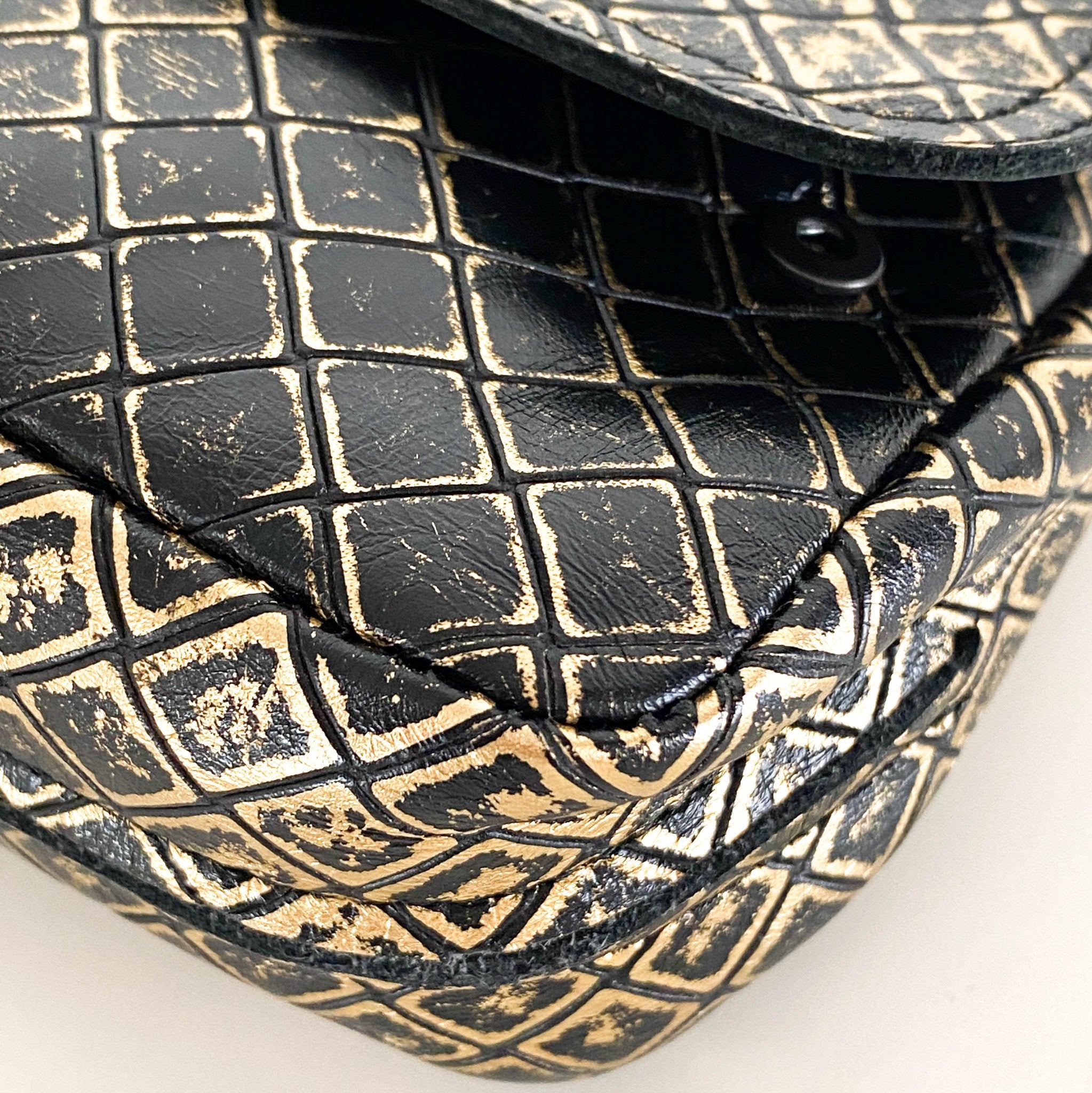 BOTTEGA VENETA Intrecciato Black Gold Butterfly Chain Crossbody Bag, in , Sold by HIVE PRELOVED - Crossbody bags, ,