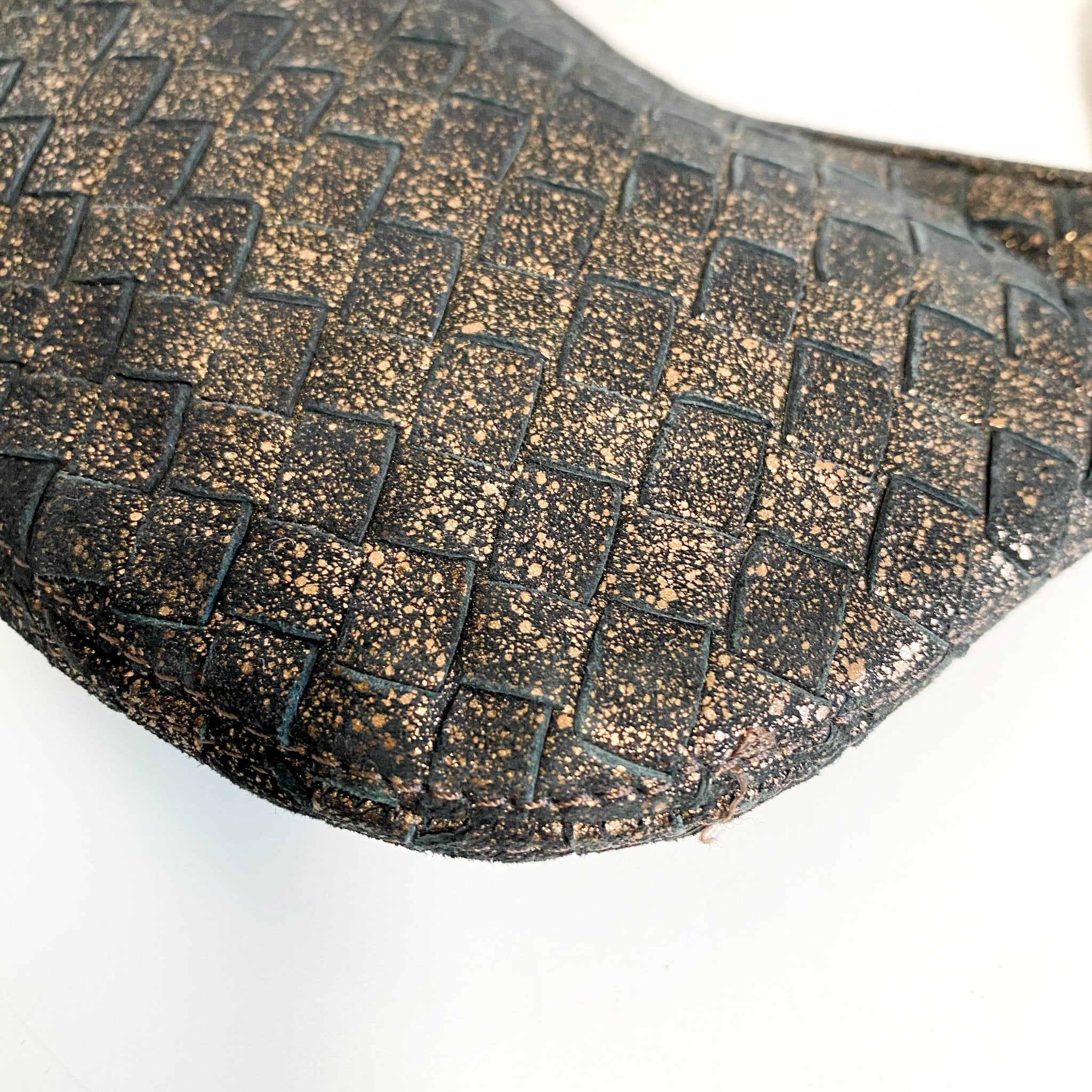 BOTTEGA VENETA Intrecciato Black Golld Mini Handbag, in , Sold by HIVE PRELOVED - Handle Bags, Mini bags,