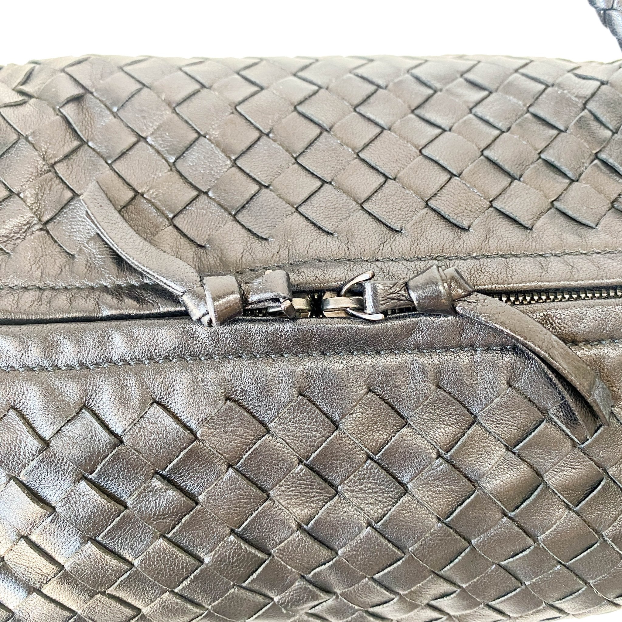 BOTTEGA VENETA Intrecciato Black Leather Bowling Bag, in , Sold by HIVE PRELOVED - Handle Bags, ,