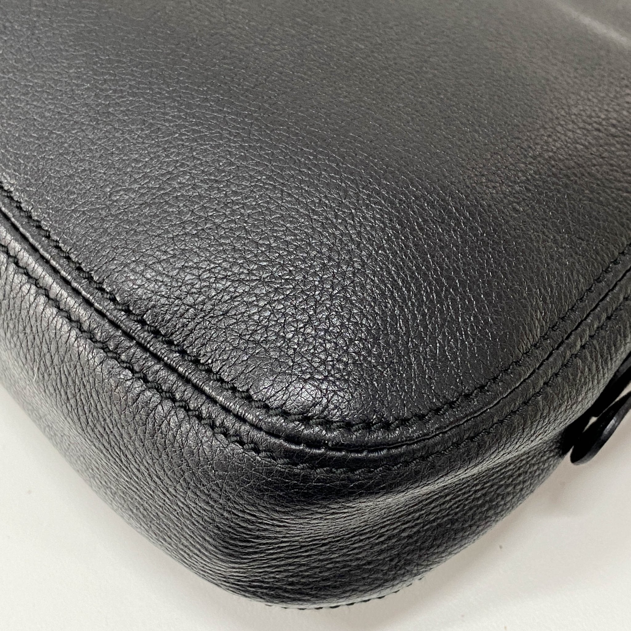 BOTTEGA VENETA Intrecciato Black Leather Handle Bag, in , Sold by HIVE PRELOVED - Shoulder Bags, ,