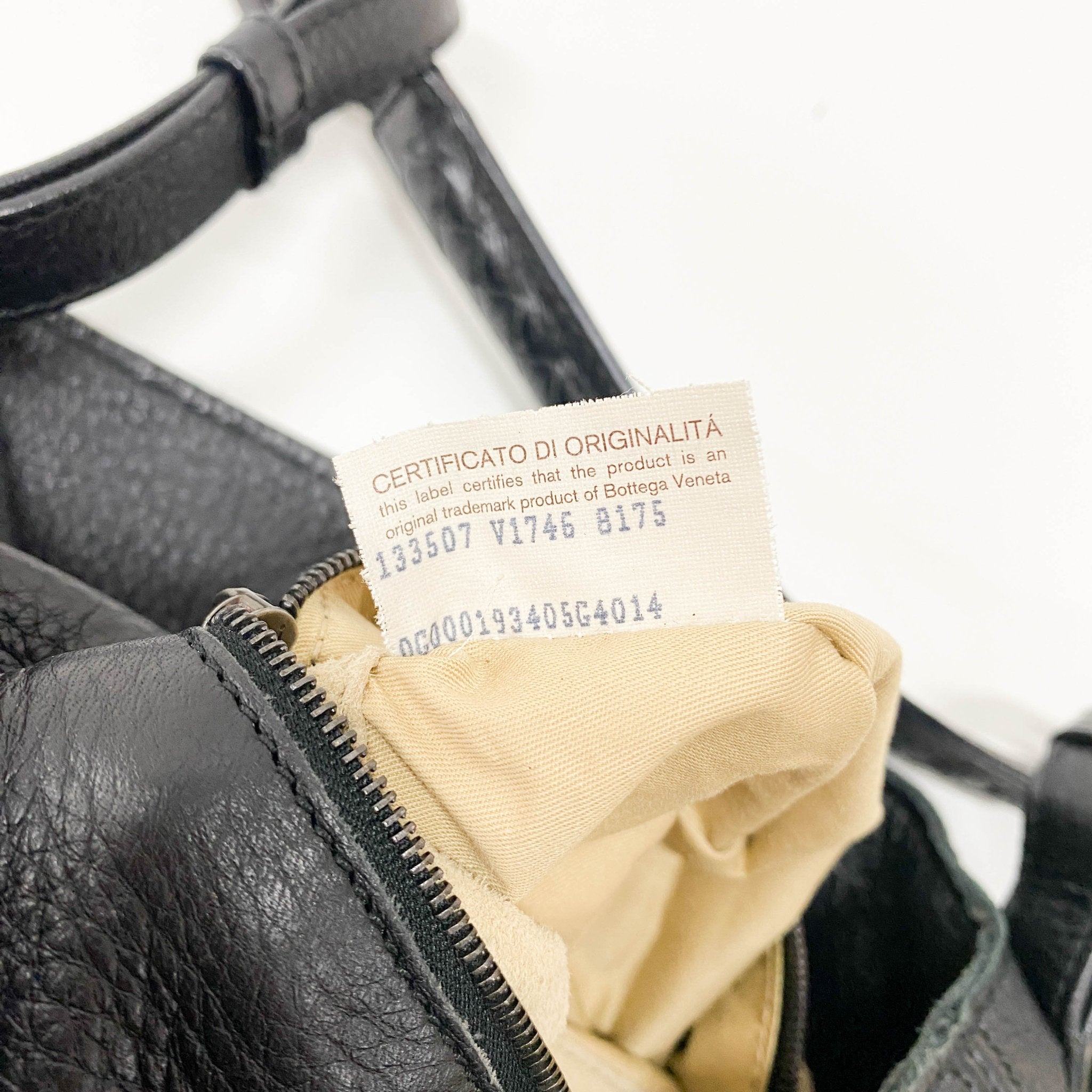 BOTTEGA VENETA Intrecciato Black Leather Handle Bag, in , Sold by HIVE PRELOVED - Shoulder Bags, ,