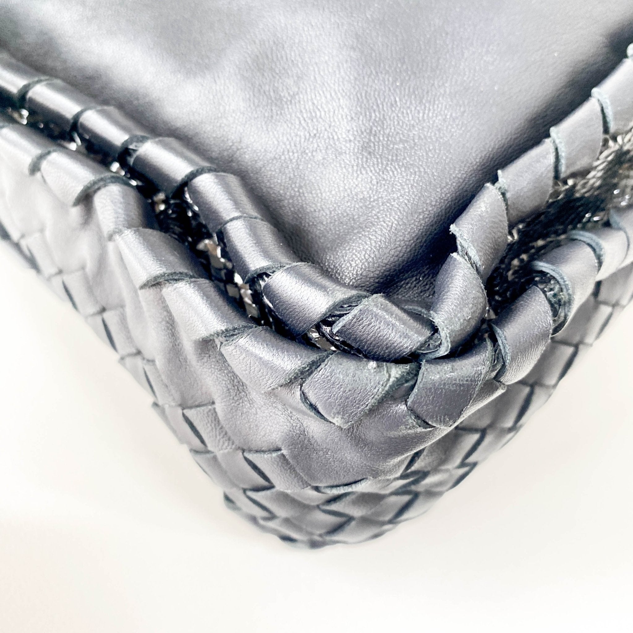 BOTTEGA VENETA Intrecciato Black Leather Hobo Shoulder Bag, in , Sold by HIVE PRELOVED - Shoulder Bags, ,