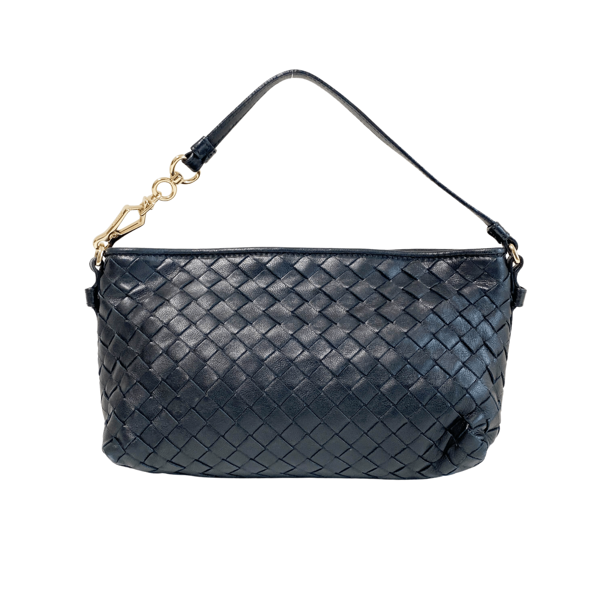 BOTTEGA VENETA Intrecciato Black Leather Hobo Shoulder Bag, in , Sold by HIVE PRELOVED - Shoulder Bags, ,