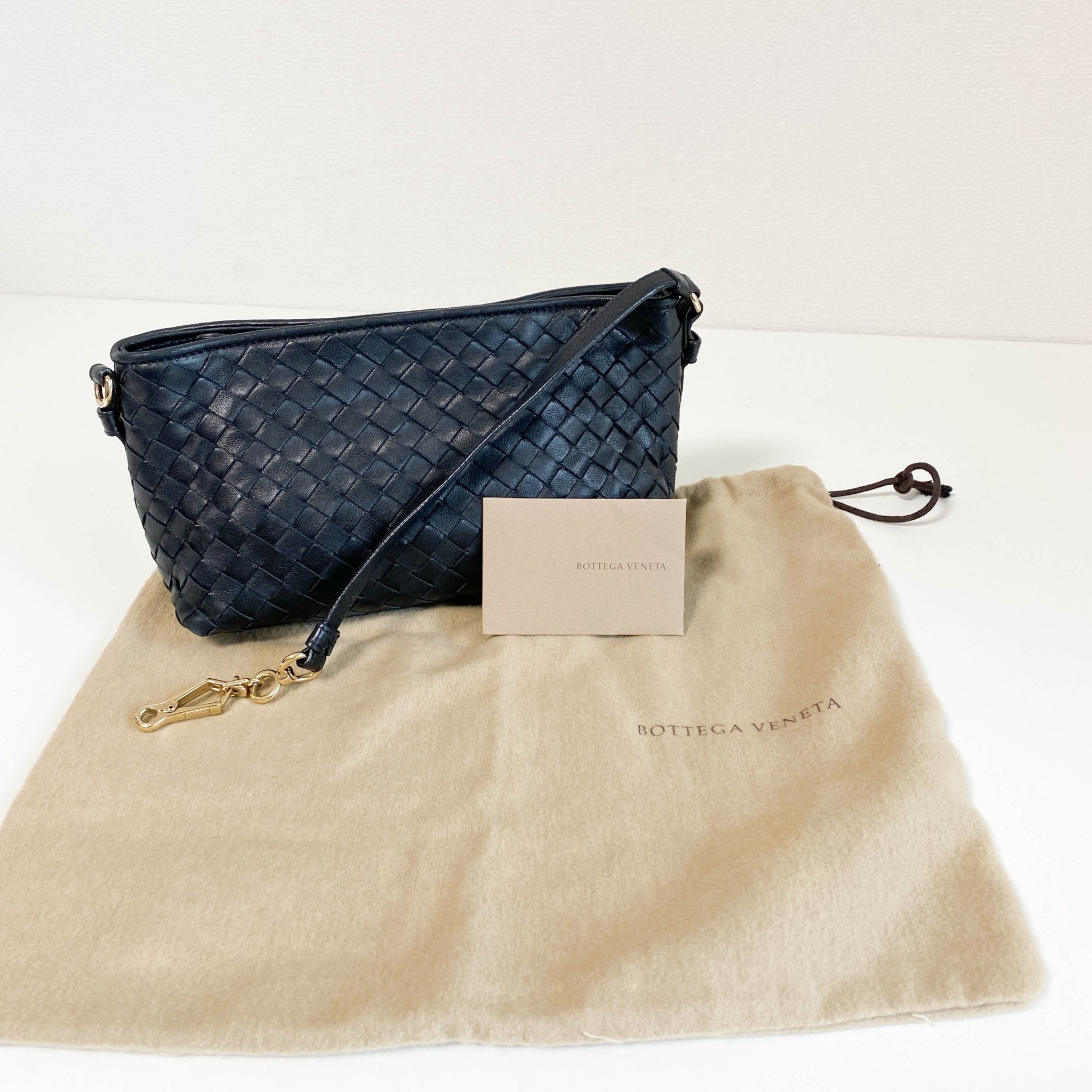 BOTTEGA VENETA Intrecciato Black Leather Hobo Shoulder Bag, in , Sold by HIVE PRELOVED - Shoulder Bags, ,