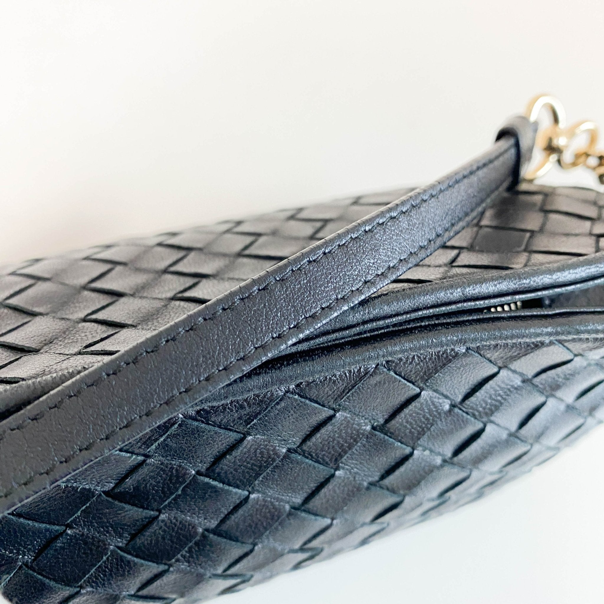 BOTTEGA VENETA Intrecciato Black Leather Hobo Shoulder Bag, in , Sold by HIVE PRELOVED - Shoulder Bags, ,