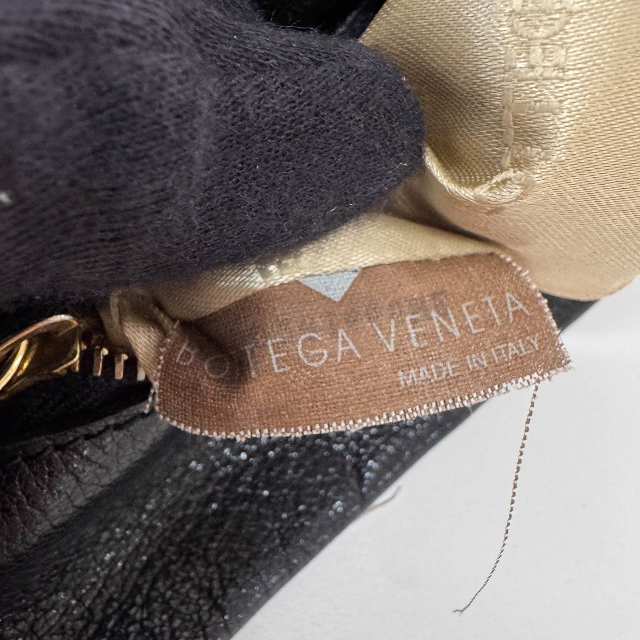 BOTTEGA VENETA Intrecciato Black Leather Shoulder Bag, in , Sold by HIVE PRELOVED - Shoulder Bags, ,