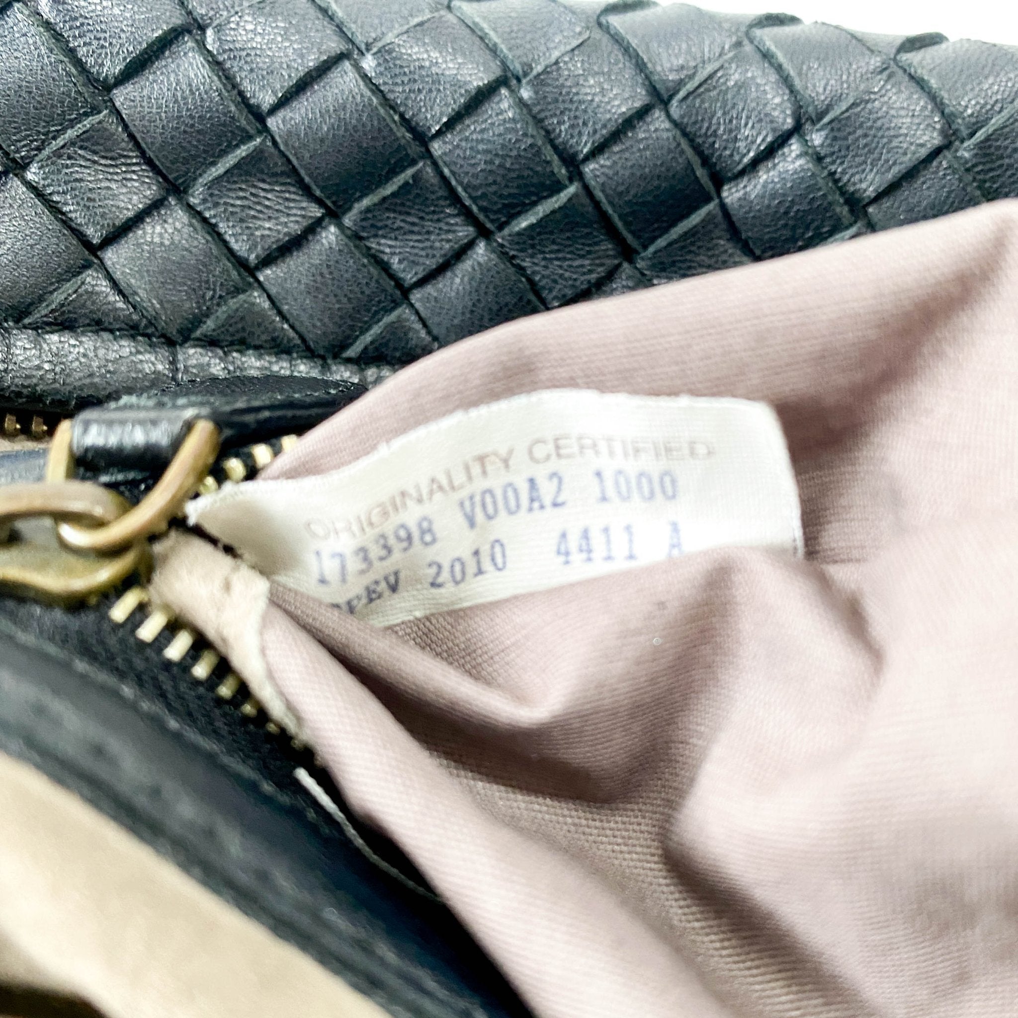 BOTTEGA VENETA Intrecciato Bowling Bag Black Leather Shoulder Bag, in , Sold by HIVE PRELOVED - Handle Bags, ,