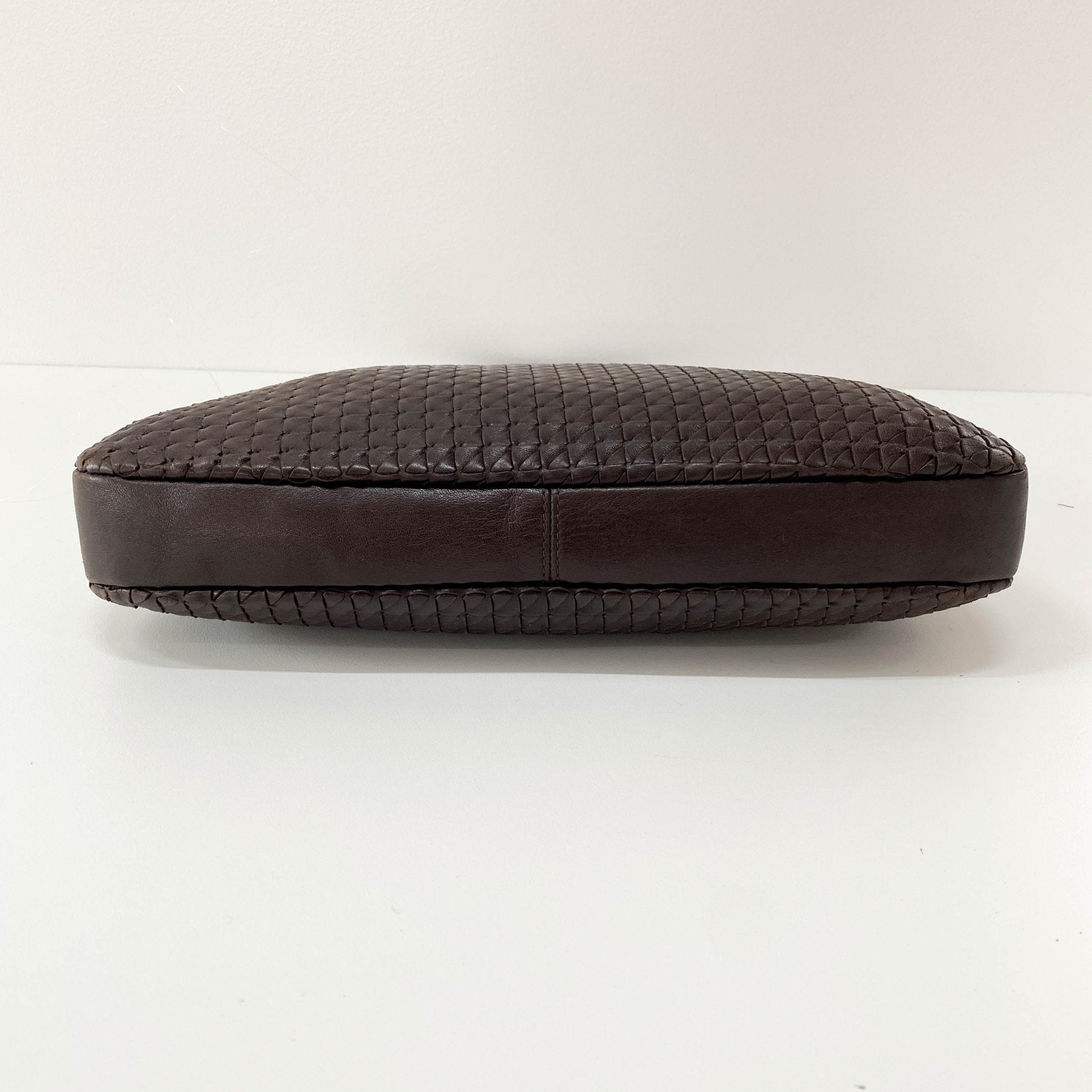 BOTTEGA VENETA Intrecciato Brown Leather Handle Bag, in , Sold by HIVE PRELOVED - Shoulder Bags, ,