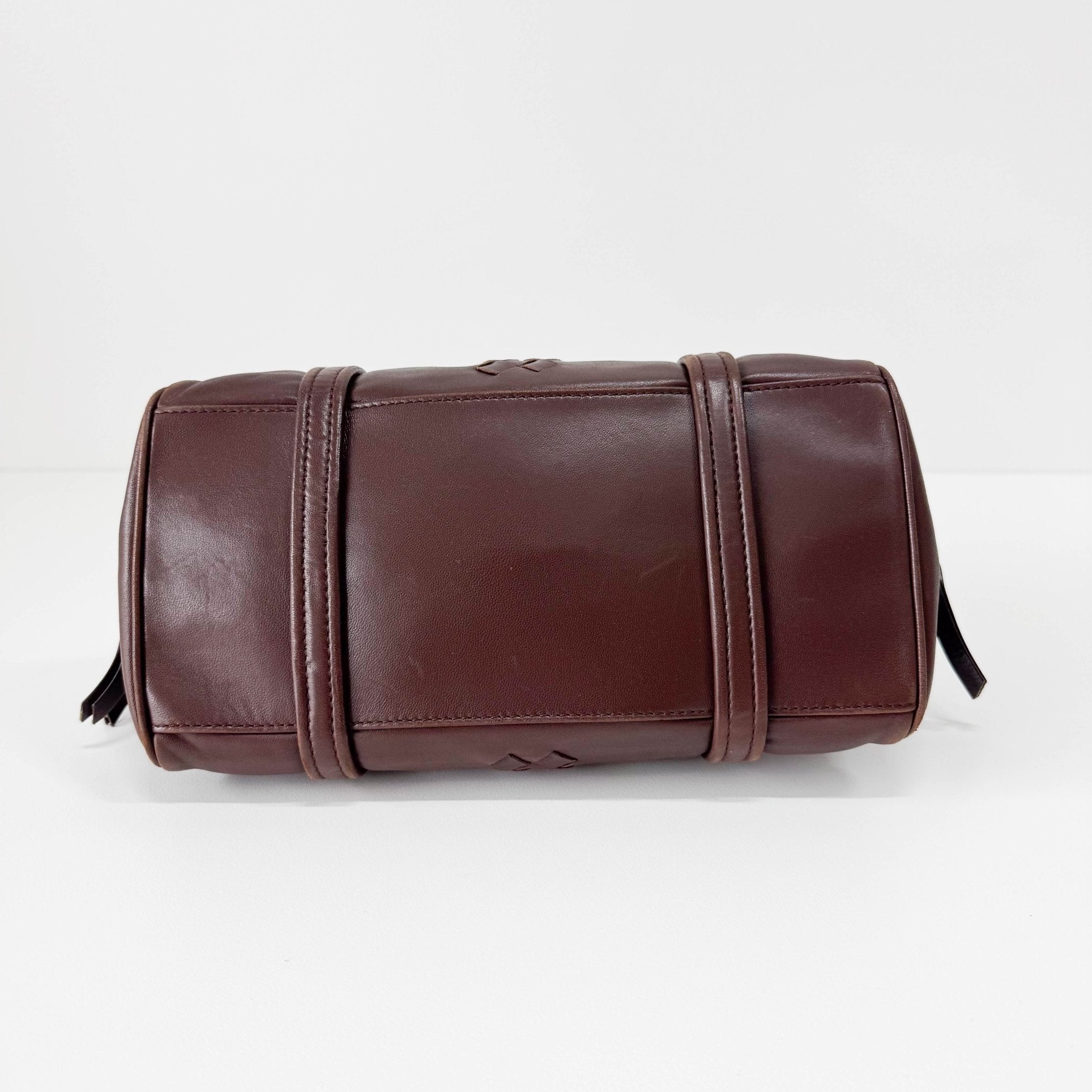 BOTTEGA VENETA Intrecciato Brown Leather Handle Bag, in , Sold by HIVE PRELOVED - Handle Bags, ,