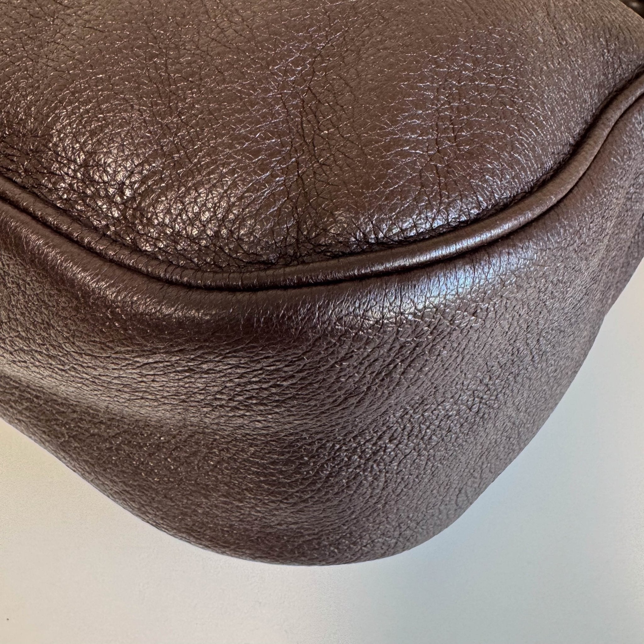 BOTTEGA VENETA Intrecciato Brown Leather Hobo Shoulder Bag, in , Sold by HIVE PRELOVED - Shoulder Bags, ,