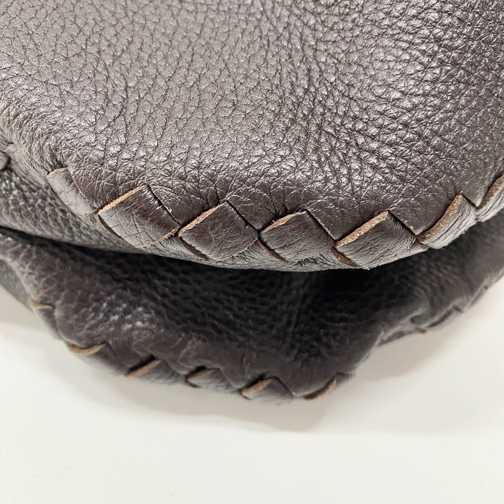 BOTTEGA VENETA Intrecciato Brown Leather Hobo Shoulder Bag, in , Sold by HIVE PRELOVED - Shoulder Bags, ,