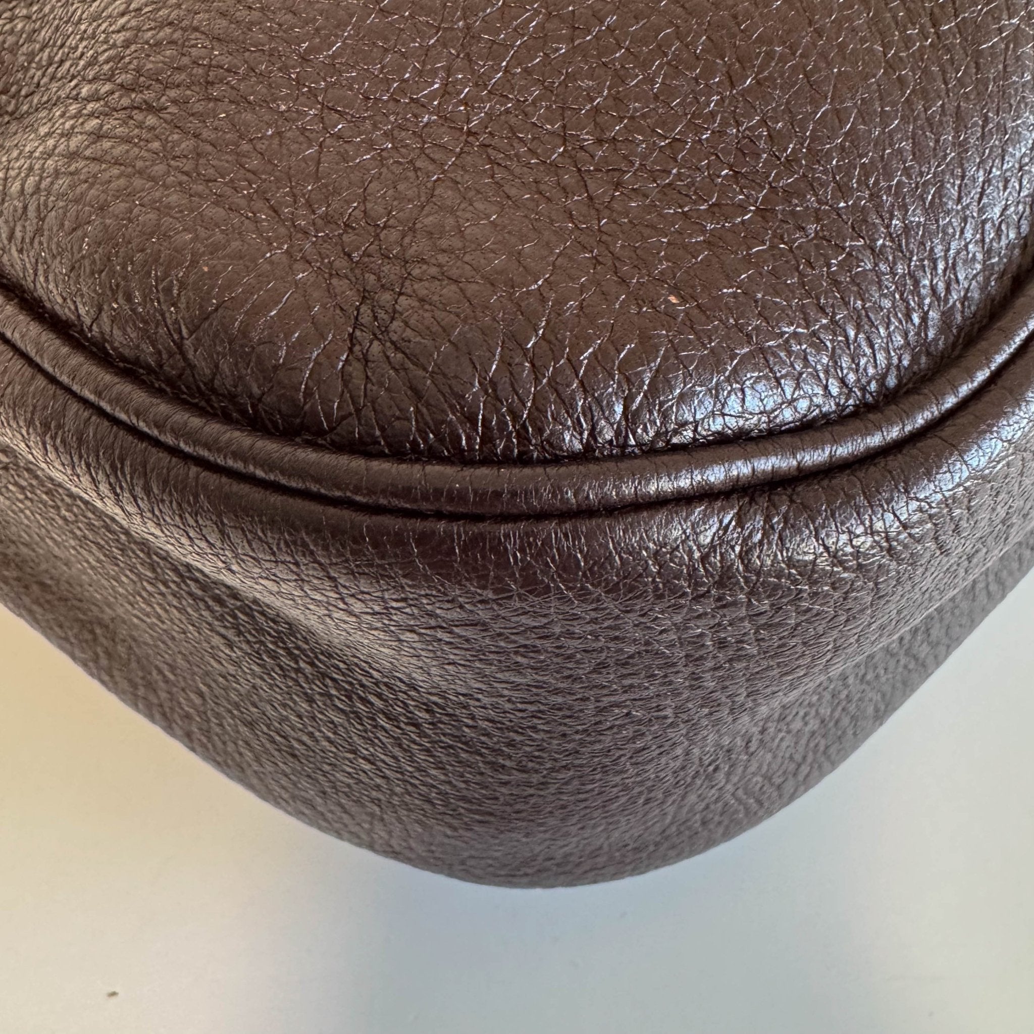 BOTTEGA VENETA Intrecciato Brown Leather Hobo Shoulder Bag, in , Sold by HIVE PRELOVED - Shoulder Bags, ,