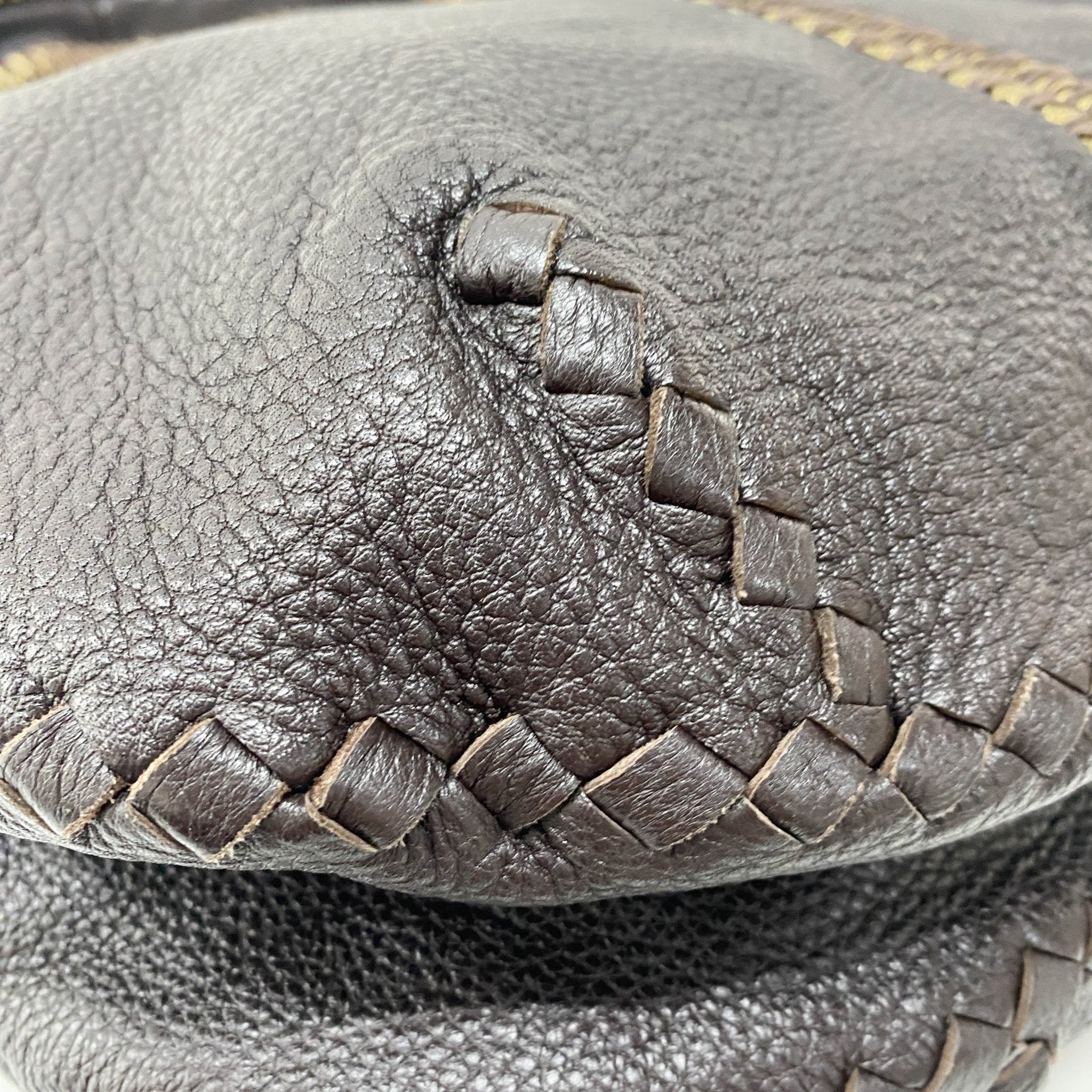 BOTTEGA VENETA Intrecciato Brown Leather Hobo Shoulder Bag, in , Sold by HIVE PRELOVED - Shoulder Bags, ,