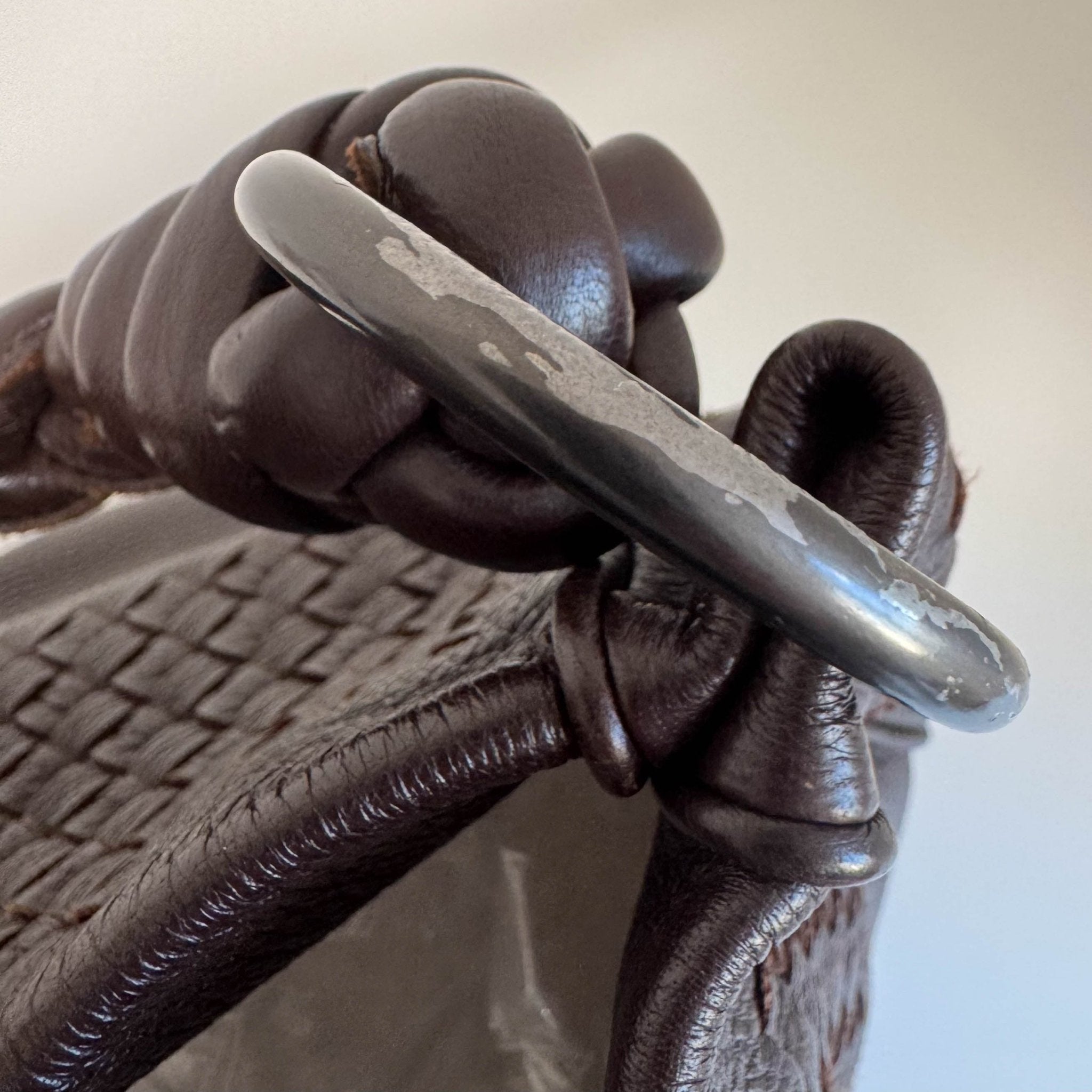 BOTTEGA VENETA Intrecciato Brown Leather Hobo Shoulder Bag, in , Sold by HIVE PRELOVED - Shoulder Bags, ,