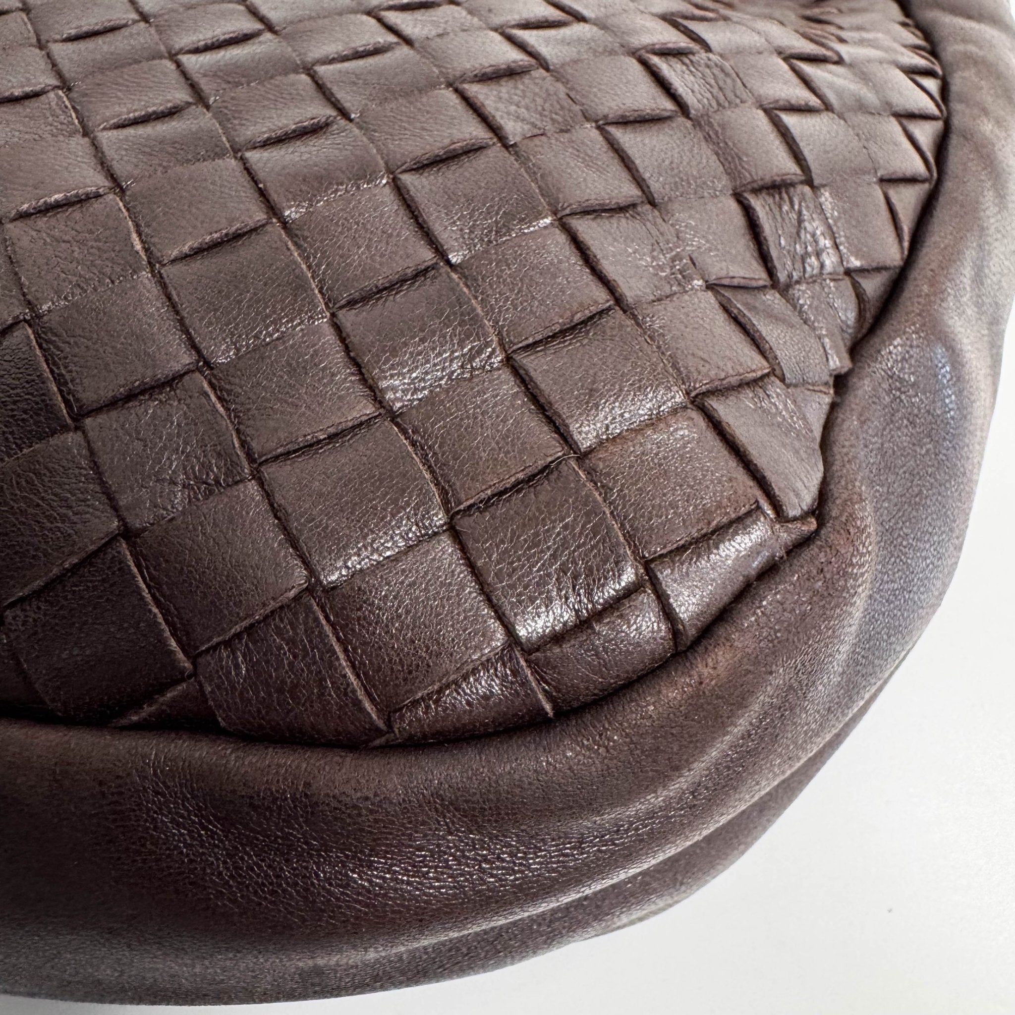 BOTTEGA VENETA Intrecciato Brown Leather Shoulder Bag, in , Sold by HIVE PRELOVED - Shoulder Bags, ,