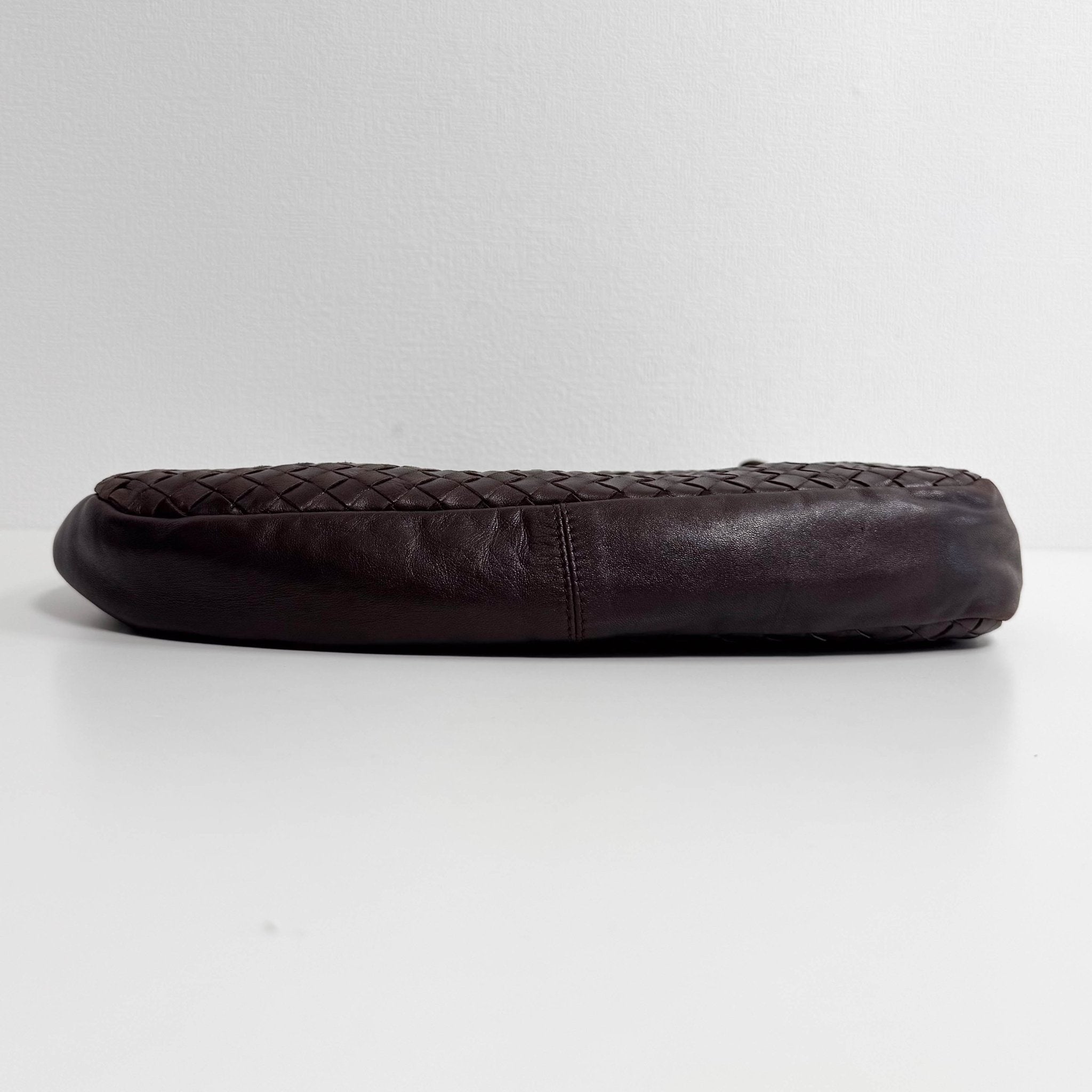 BOTTEGA VENETA Intrecciato Brown Leather Shoulder Bag, in , Sold by HIVE PRELOVED - Shoulder Bags, ,