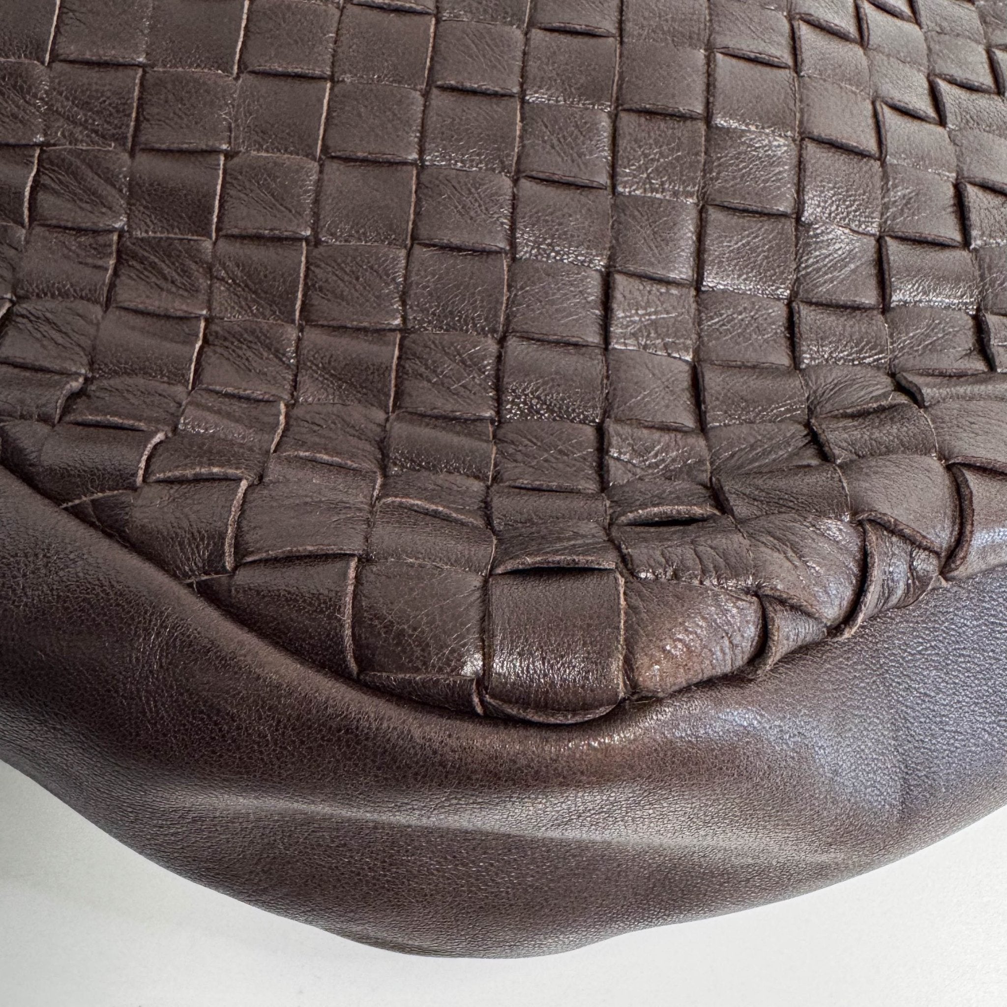 BOTTEGA VENETA Intrecciato Brown Leather Shoulder Bag, in , Sold by HIVE PRELOVED - Shoulder Bags, ,