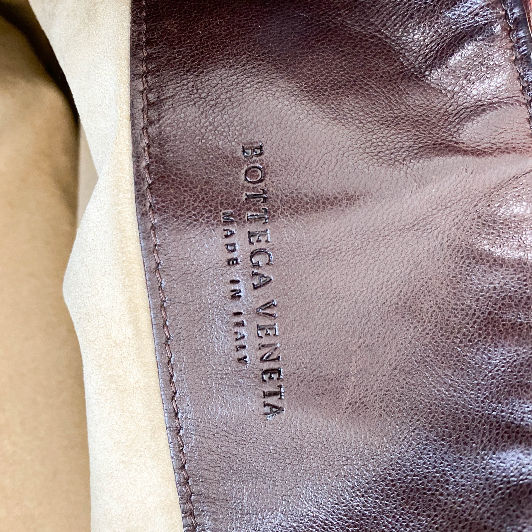 BOTTEGA VENETA Intrecciato Brown Leather Shoulder Bag, in , Sold by HIVE PRELOVED - Shoulder Bags, ,