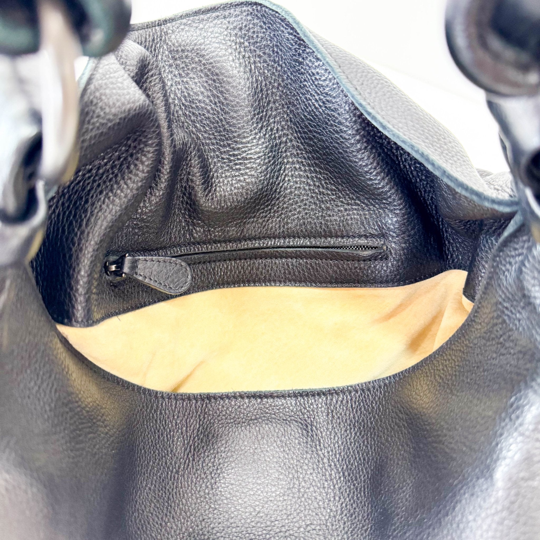BOTTEGA VENETA Intrecciato Detail Black Leather Shoulder Bag, in , Sold by HIVE PRELOVED - Shoulder Bags, ,
