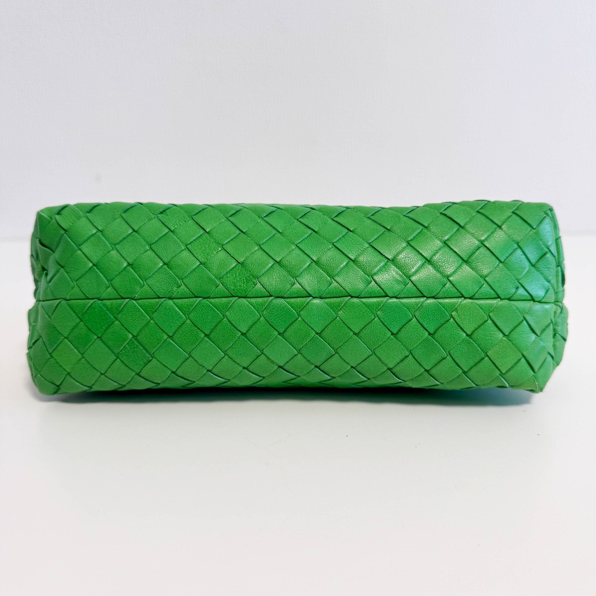 BOTTEGA VENETA Intrecciato Green Leather Shoulder Bag, in , Sold by HIVE PRELOVED - Shoulder Bags, ,