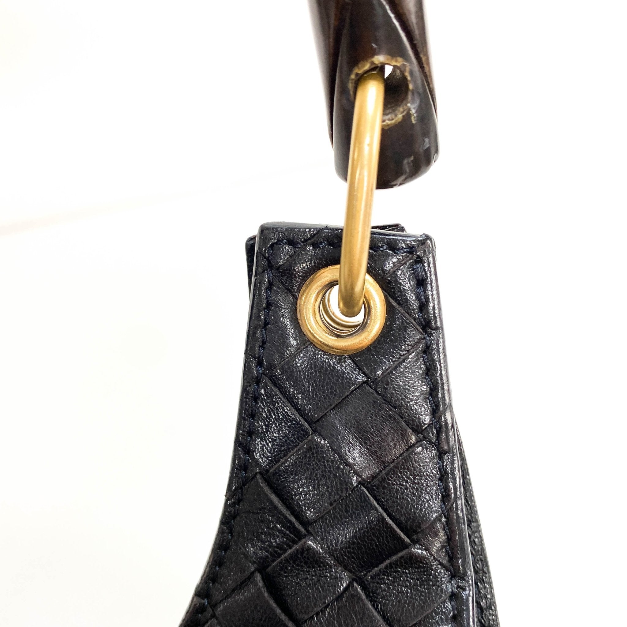 BOTTEGA VENETA Intrecciato Leather Small Hobo Shoulder Bag, in , Sold by HIVE PRELOVED - Shoulder Bags, ,