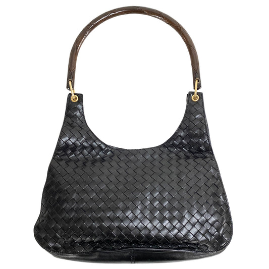 BOTTEGA VENETA Intrecciato Leather Small Hobo Shoulder Bag, in , Sold by HIVE PRELOVED - Shoulder Bags, ,