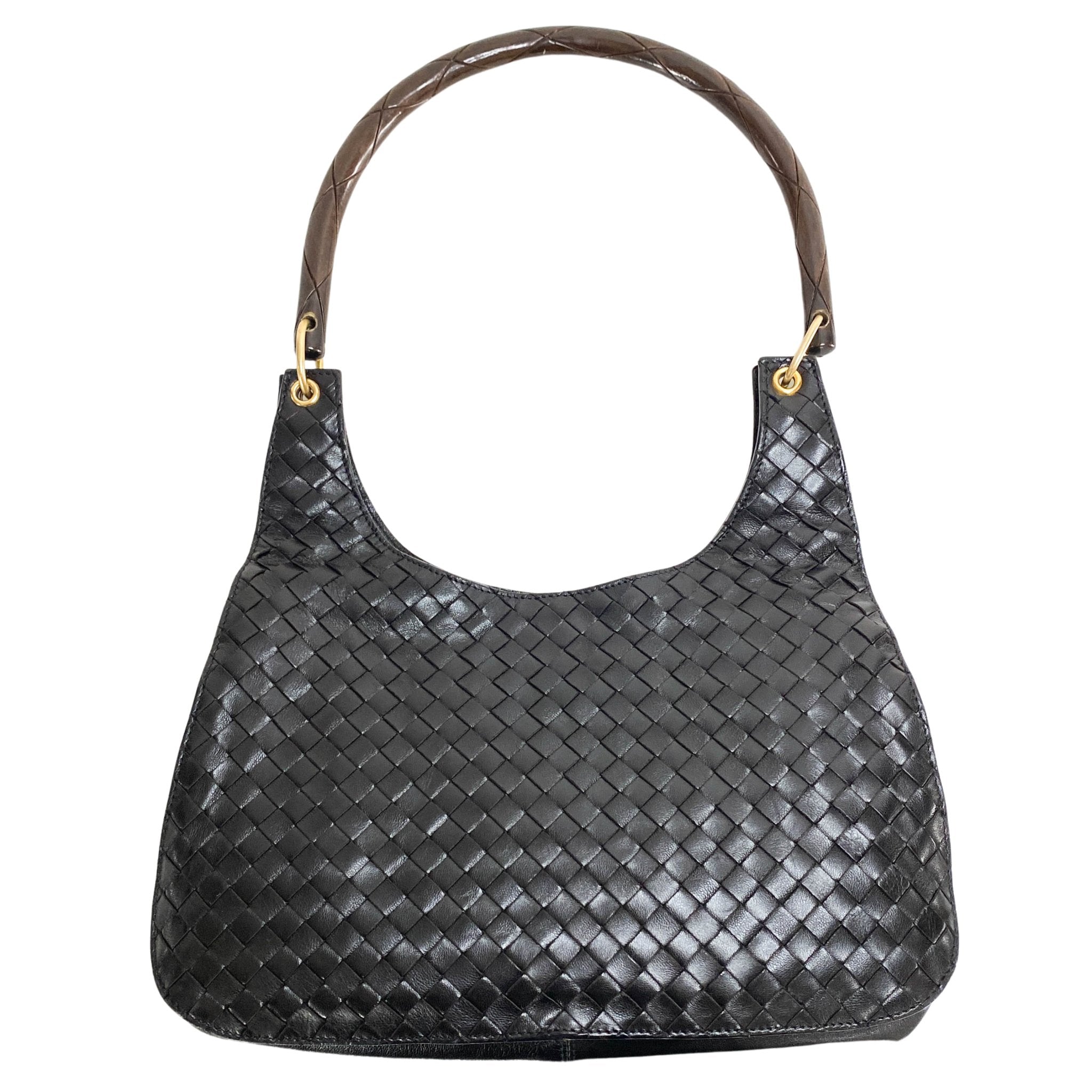 BOTTEGA VENETA Intrecciato Leather Small Hobo Shoulder Bag, in , Sold by HIVE PRELOVED - Shoulder Bags, ,