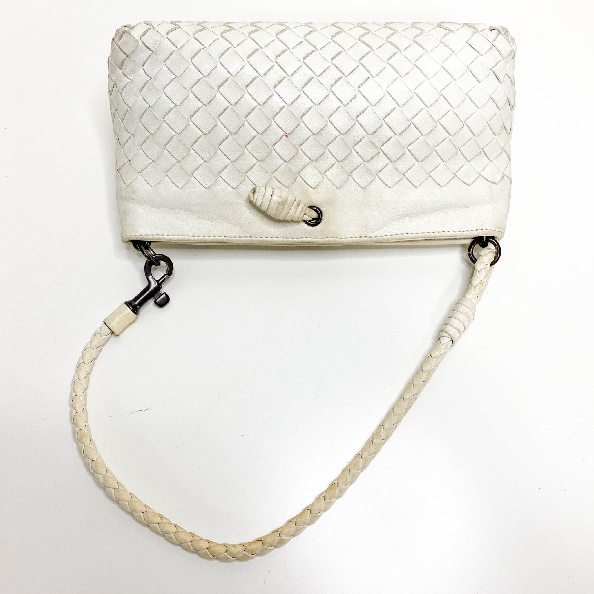BOTTEGA VENETA Intrecciato Leather Strap Mini Shoulder Bag, in , Sold by HIVE PRELOVED - Shoulder Bags, ,