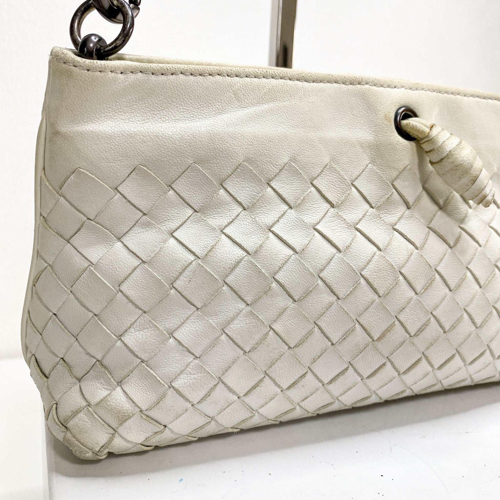 BOTTEGA VENETA Intrecciato Leather Strap Mini Shoulder Bag, in , Sold by HIVE PRELOVED - Shoulder Bags, ,
