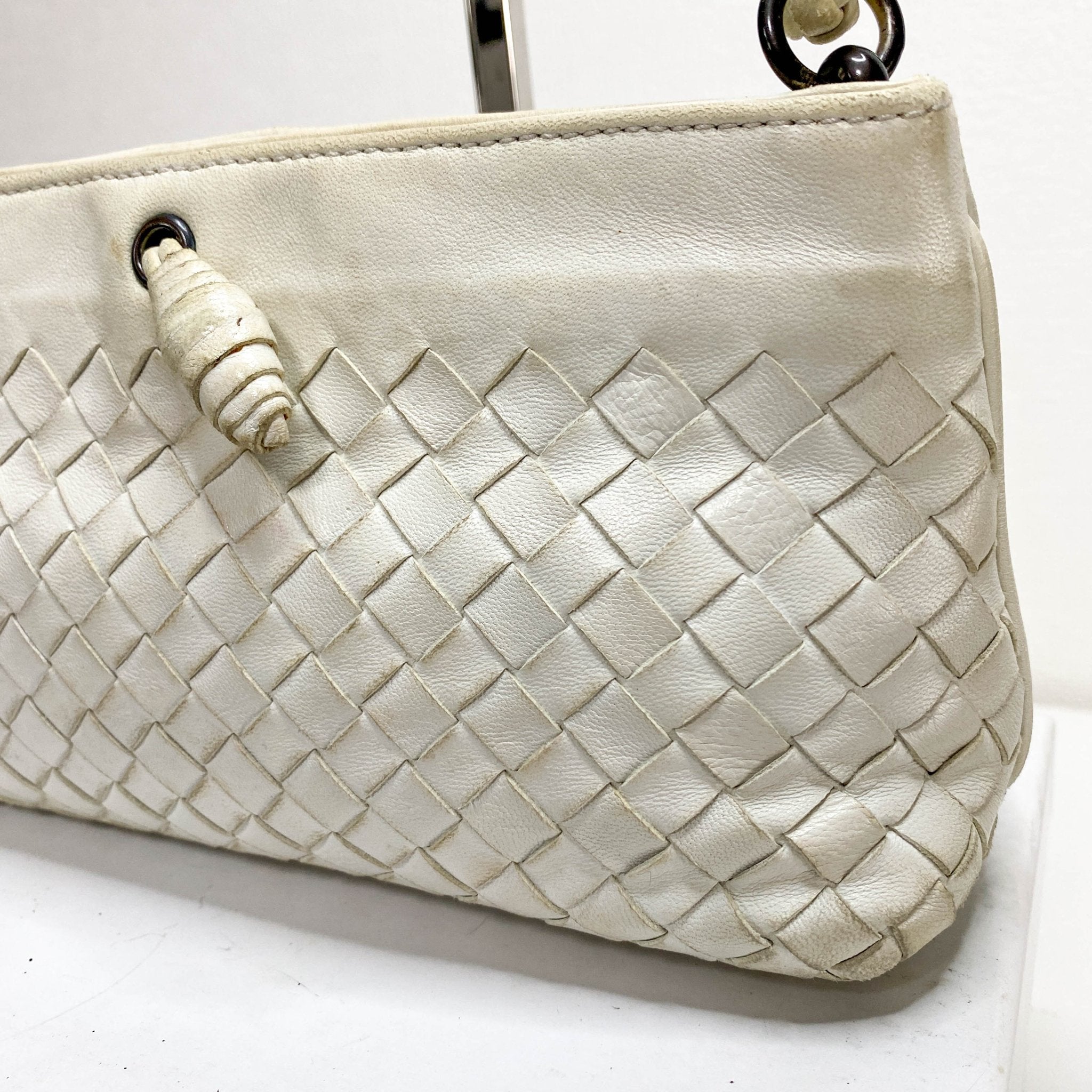 BOTTEGA VENETA Intrecciato Leather Strap Mini Shoulder Bag, in , Sold by HIVE PRELOVED - Shoulder Bags, ,
