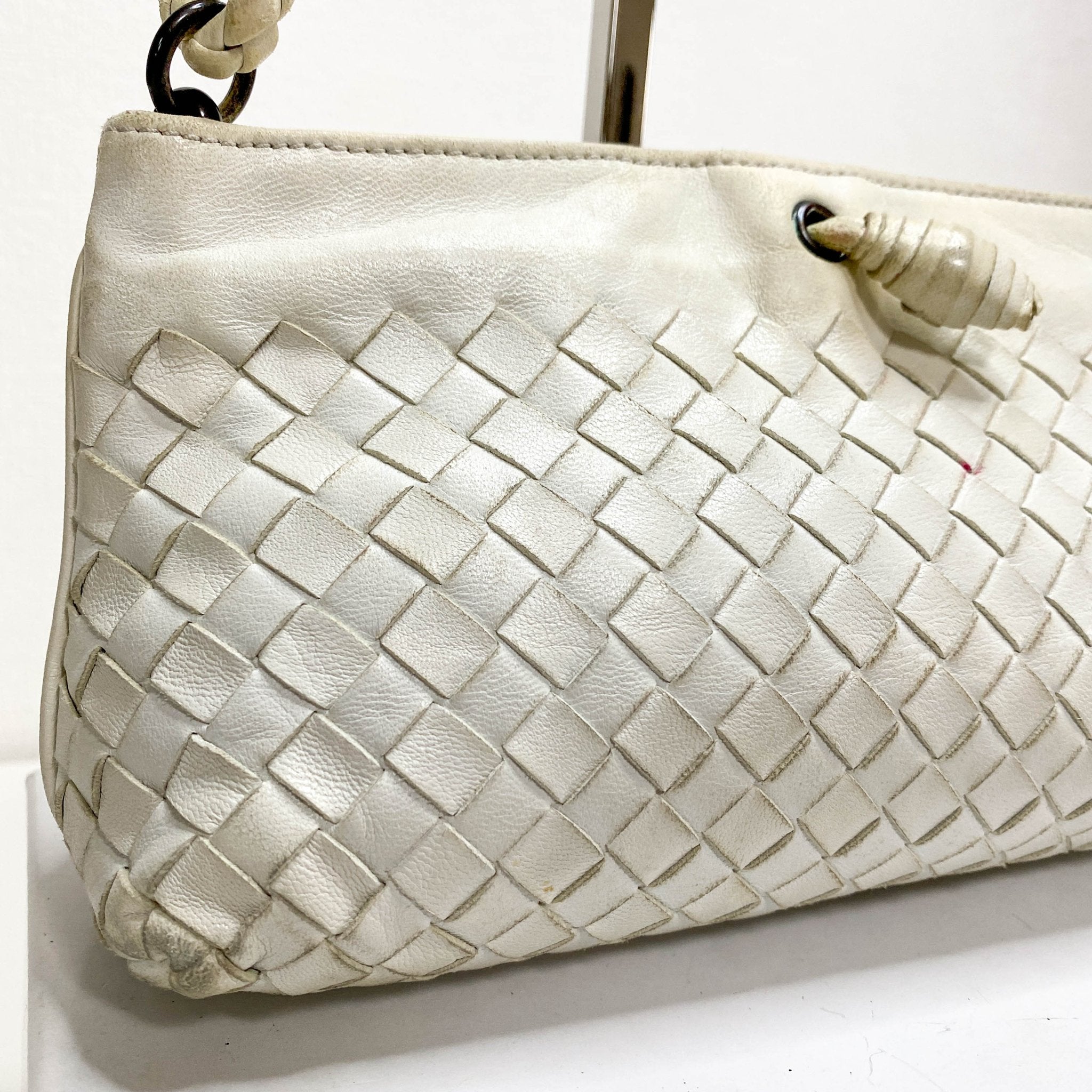 BOTTEGA VENETA Intrecciato Leather Strap Mini Shoulder Bag, in , Sold by HIVE PRELOVED - Shoulder Bags, ,