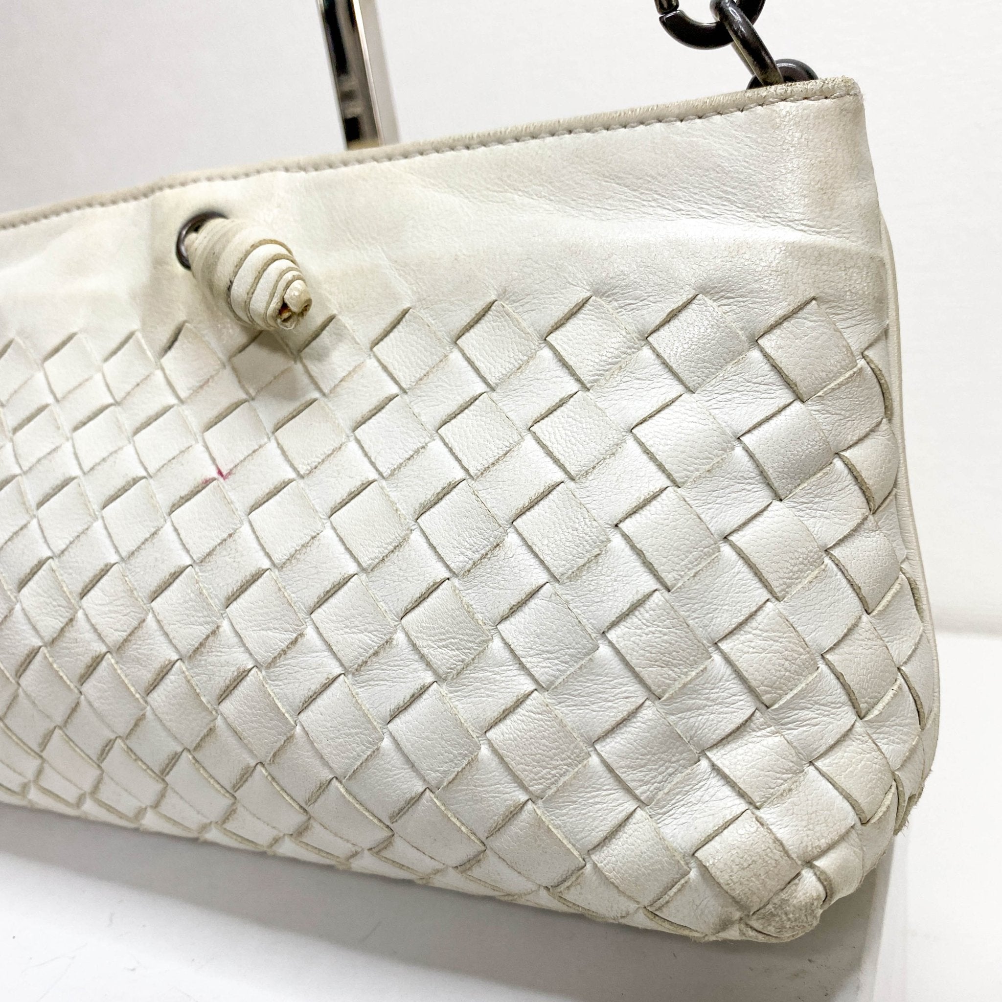BOTTEGA VENETA Intrecciato Leather Strap Mini Shoulder Bag, in , Sold by HIVE PRELOVED - Shoulder Bags, ,