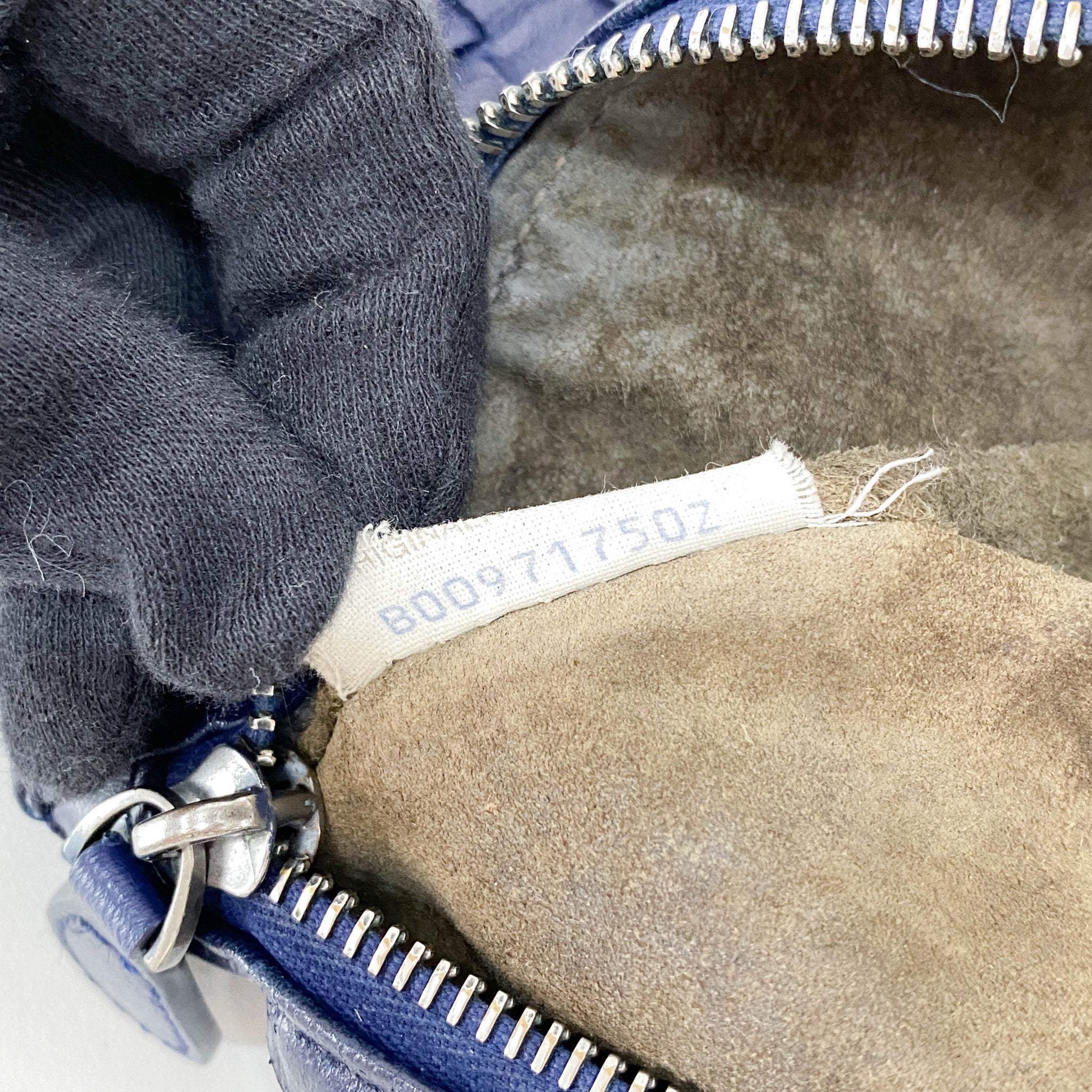 BOTTEGA VENETA Intrecciato Navy Leather Shoulder Bag, in , Sold by HIVE PRELOVED - Shoulder Bags, ,