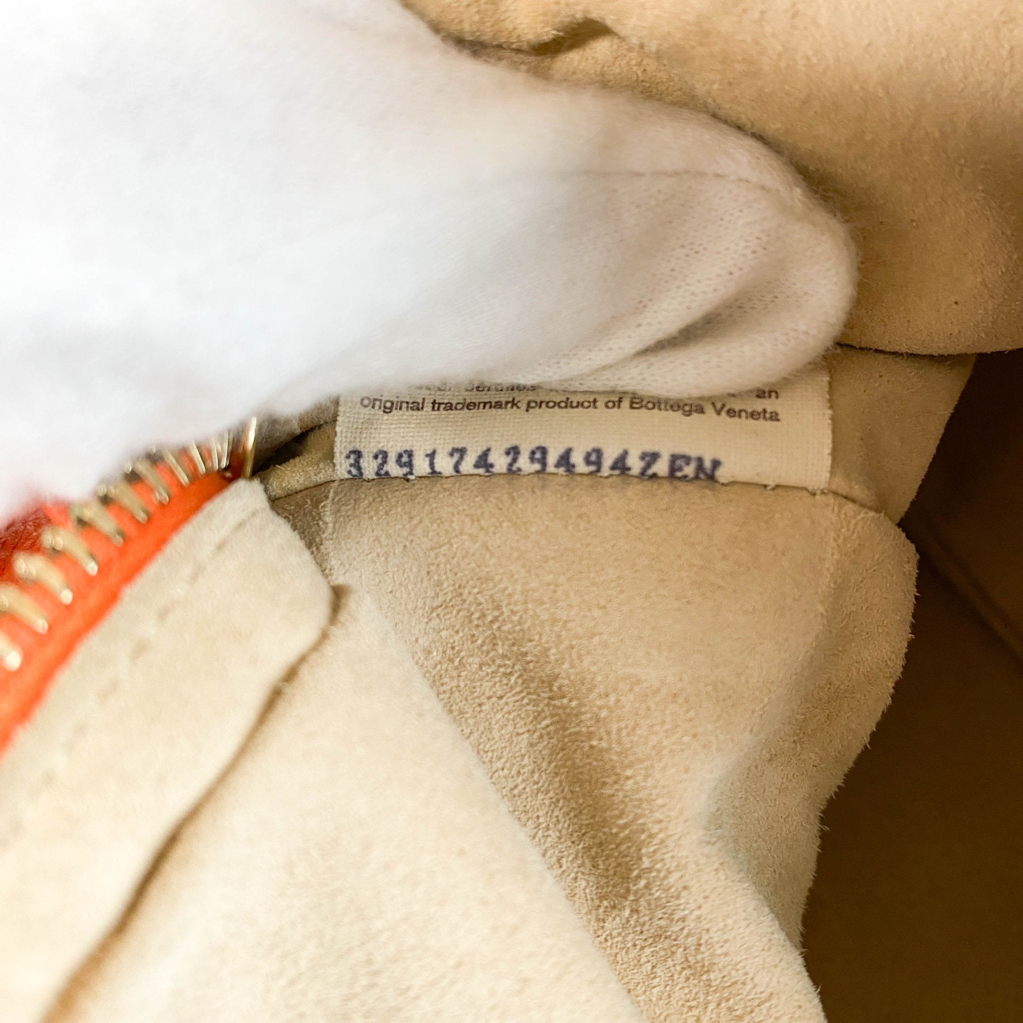 BOTTEGA VENETA Intrecciato Orange Leather Hobo Shoulder Bag, in , Sold by HIVE PRELOVED - Shoulder Bags, ,