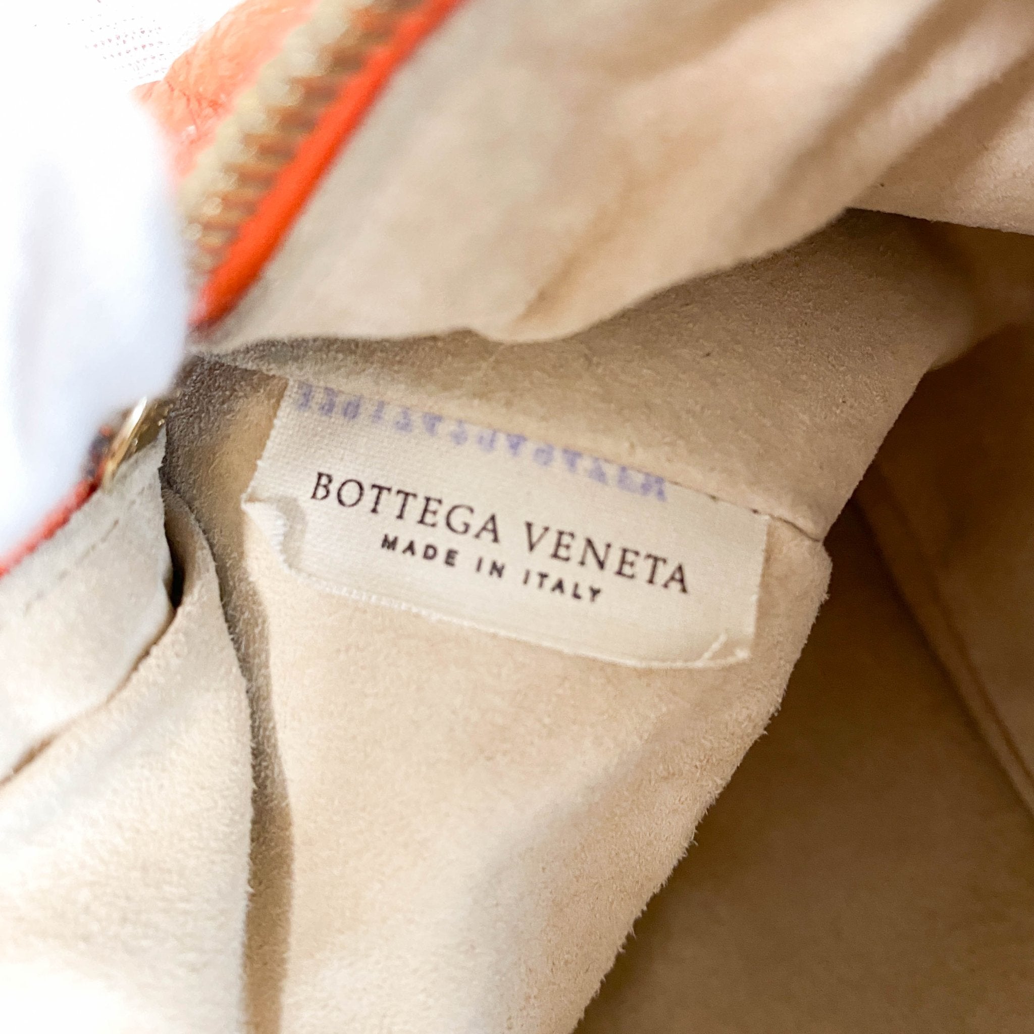 BOTTEGA VENETA Intrecciato Orange Leather Hobo Shoulder Bag, in , Sold by HIVE PRELOVED - Shoulder Bags, ,