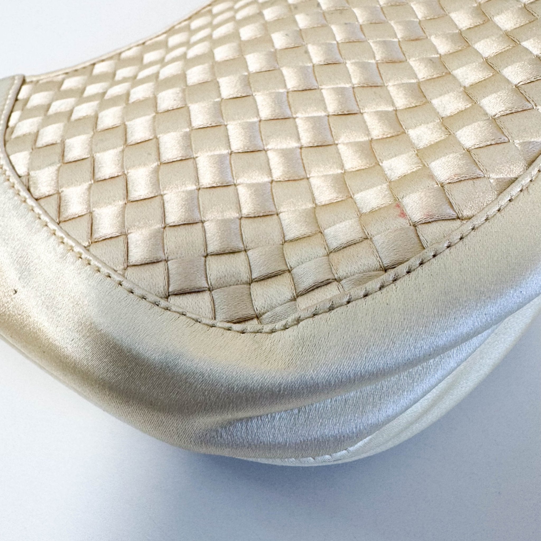 BOTTEGA VENETA Intrecciato Satin Black Mini Handbag, in , Sold by HIVE PRELOVED - Handle Bags, Mini bags,