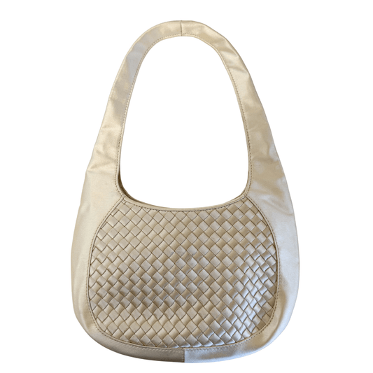 BOTTEGA VENETA Intrecciato Satin Black Mini Handbag, in , Sold by HIVE PRELOVED - Handle Bags, Mini bags,