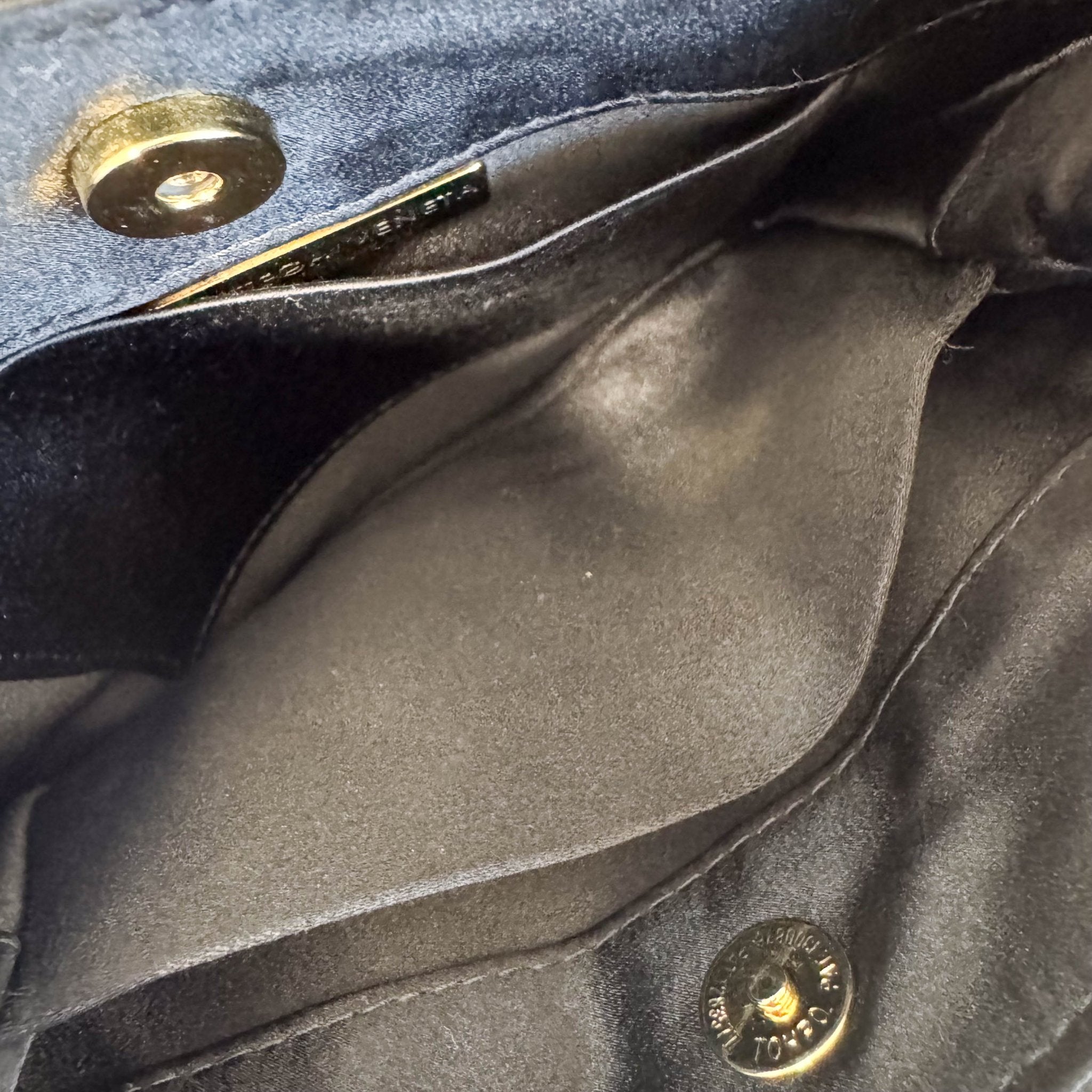 BOTTEGA VENETA Intrecciato Satin Black Mini Handbag, in , Sold by HIVE PRELOVED - Handle Bags, Mini bags,