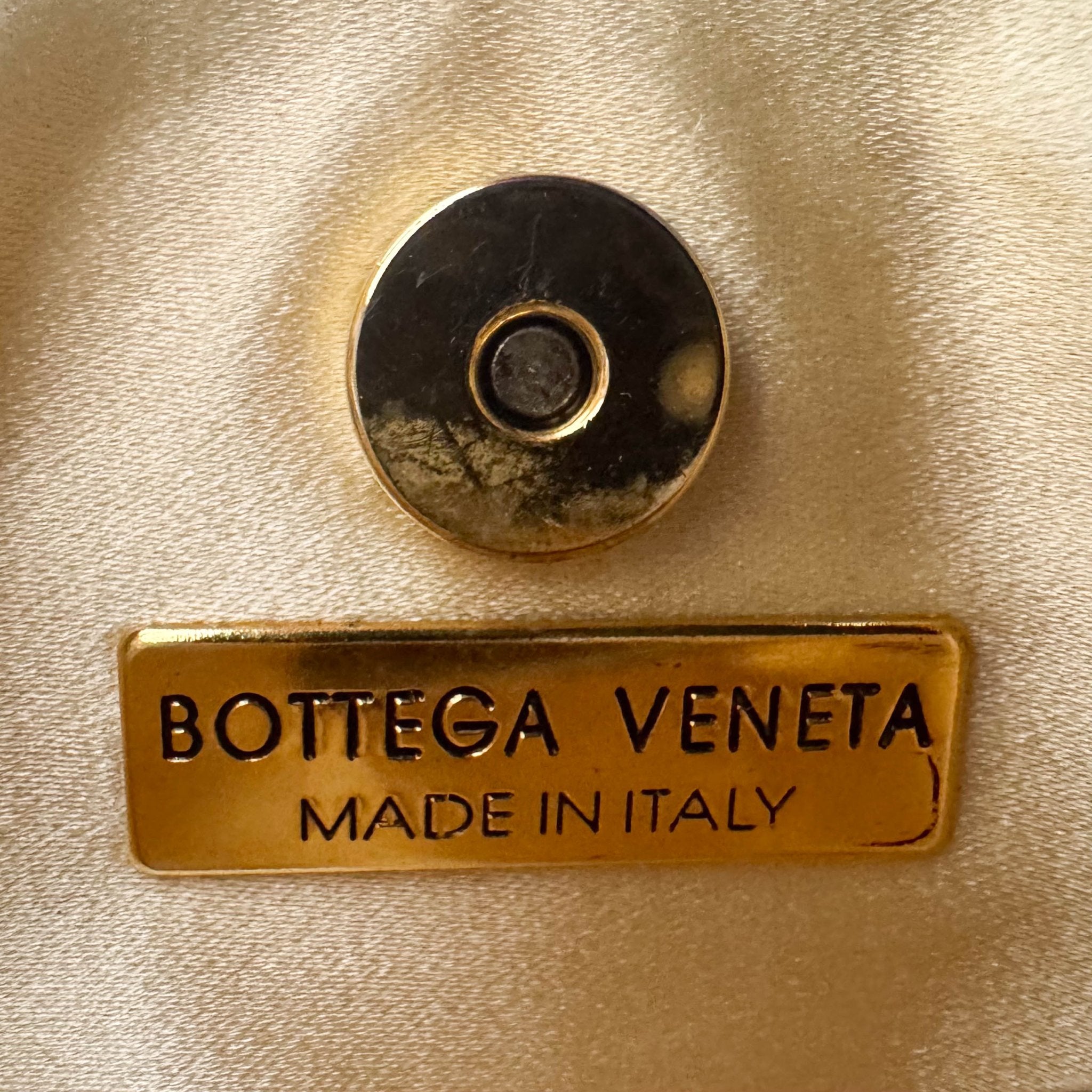 BOTTEGA VENETA Intrecciato Satin Black Mini Handbag, in , Sold by HIVE PRELOVED - Handle Bags, Mini bags,