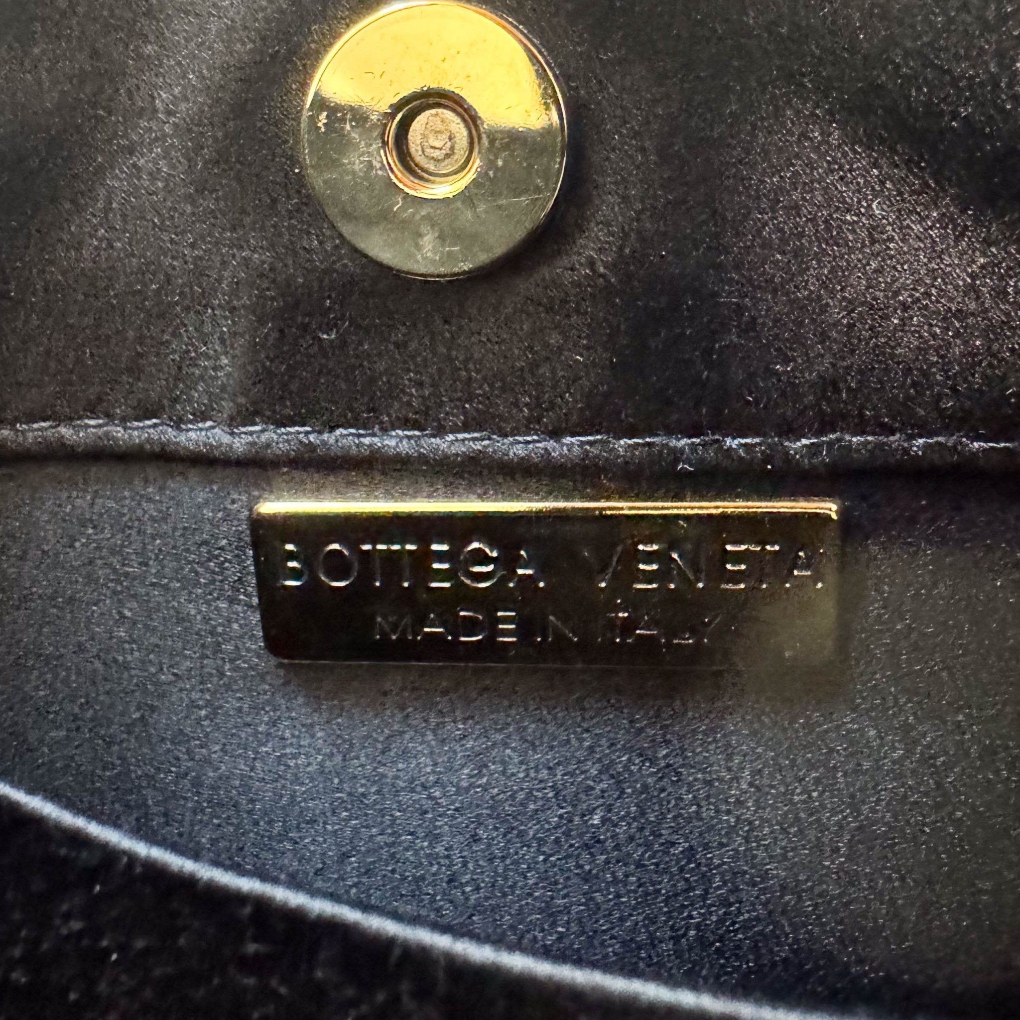 BOTTEGA VENETA Intrecciato Satin Black Mini Handbag, in , Sold by HIVE PRELOVED - Handle Bags, Mini bags,