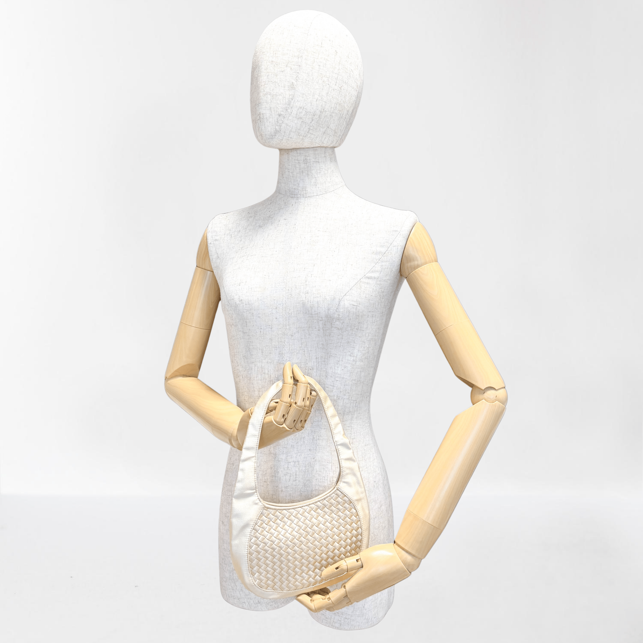 BOTTEGA VENETA Intrecciato Satin Black Mini Handbag, in , Sold by HIVE PRELOVED - Handle Bags, Mini bags,